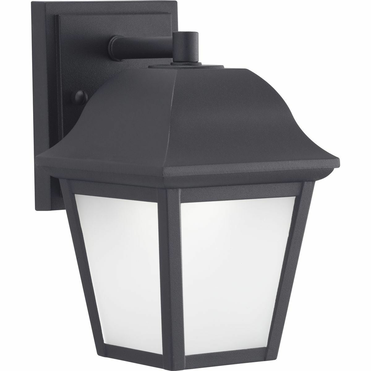 P560136-031-30 Small Traditional Wall Lantern, (1) Lamp, 120 V, Black Housing