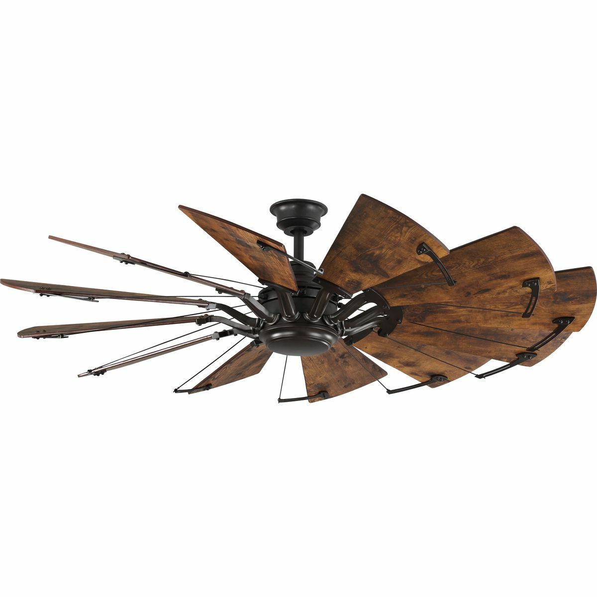 P250000-129 Springer Coastal Ceiling Fan, 22 deg Blade Pitch, Steel Housing, Plywood Blade, 6485 cfm Flow Rate