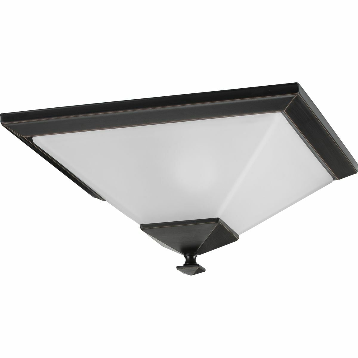 P3852-20 Clifton Heights Flush Mount Light, (2) A19 Lamp, 120 V, Antique Bronze Housing