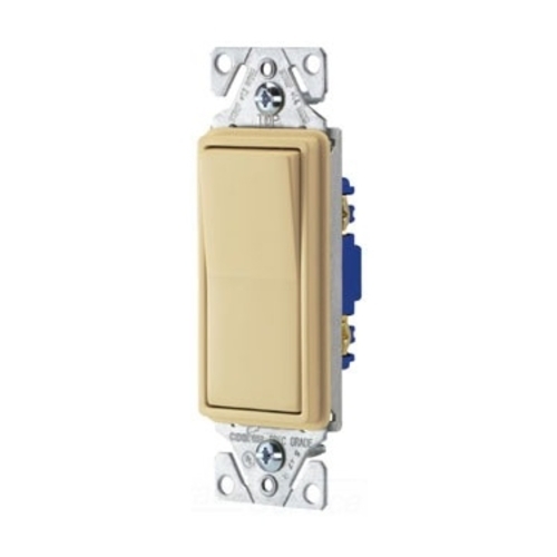 7501V Arrow Hart Standard Grade Decorator Switch, 120/277 V AC, 15 A
