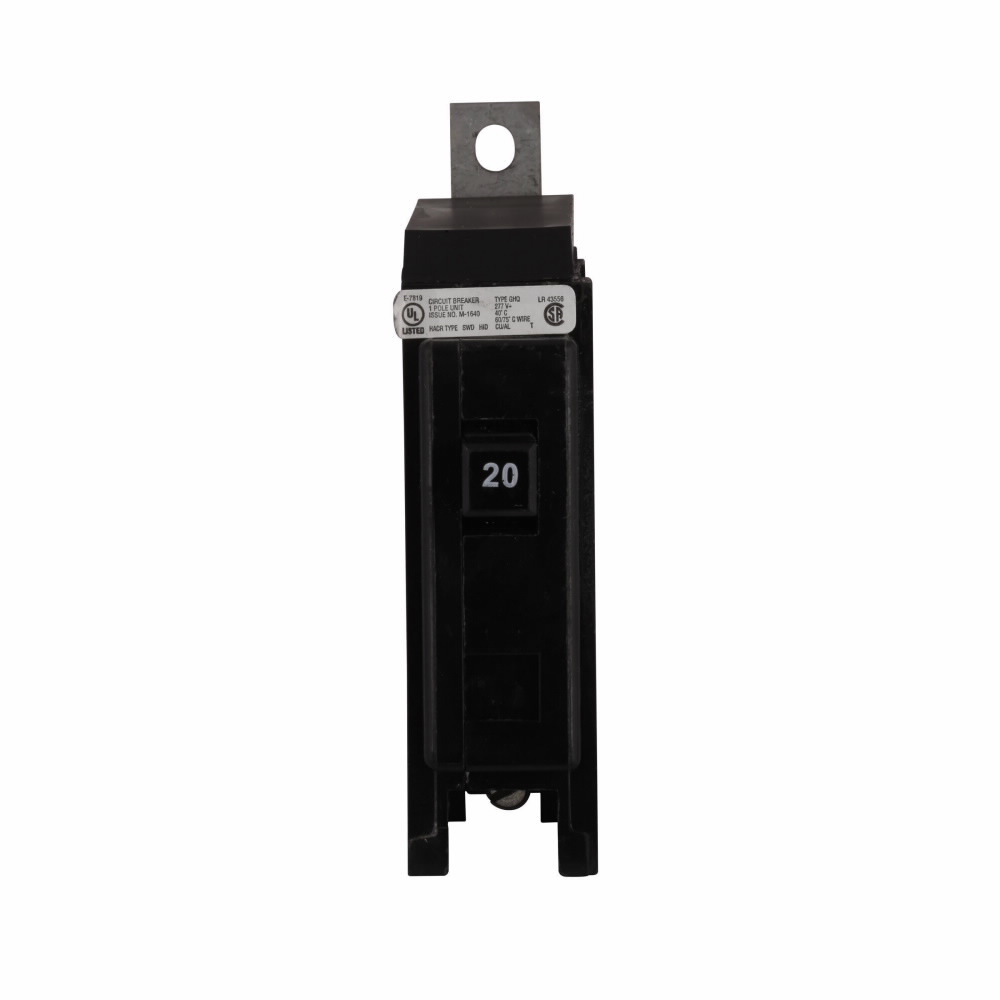 GHQ1030 Miniature Circuit Breaker, 30 Amp, 1 Pole, 277V