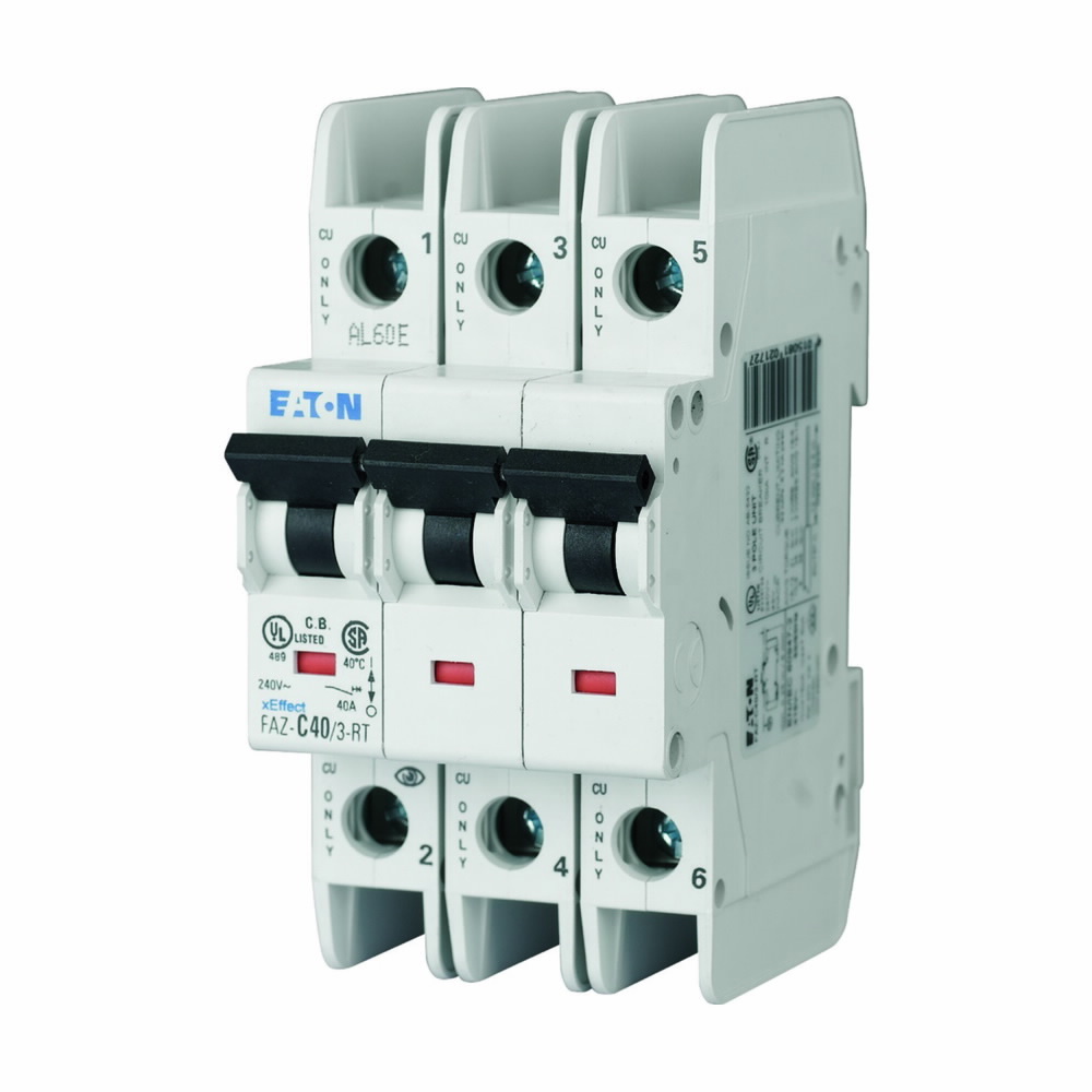 FAZ-B30/3-NA-L Miniature Circuit Breaker, 30 Amp, 3 Pole, 240V