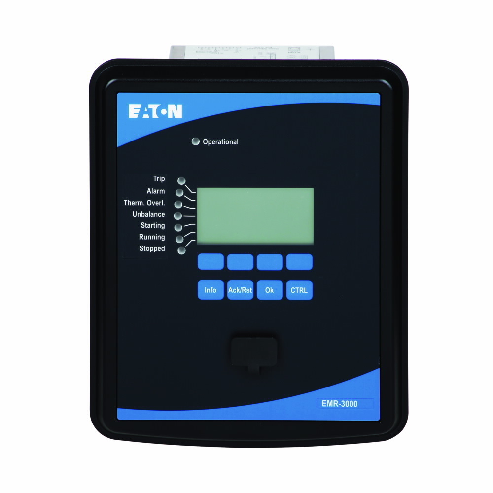EMR-4000-2A0BA1 Motor Relay, 40 to 250 V AC, 19 to 300 V DC Supply, 8 Inputs, 5 Outputs, Digital Input, Analog Output