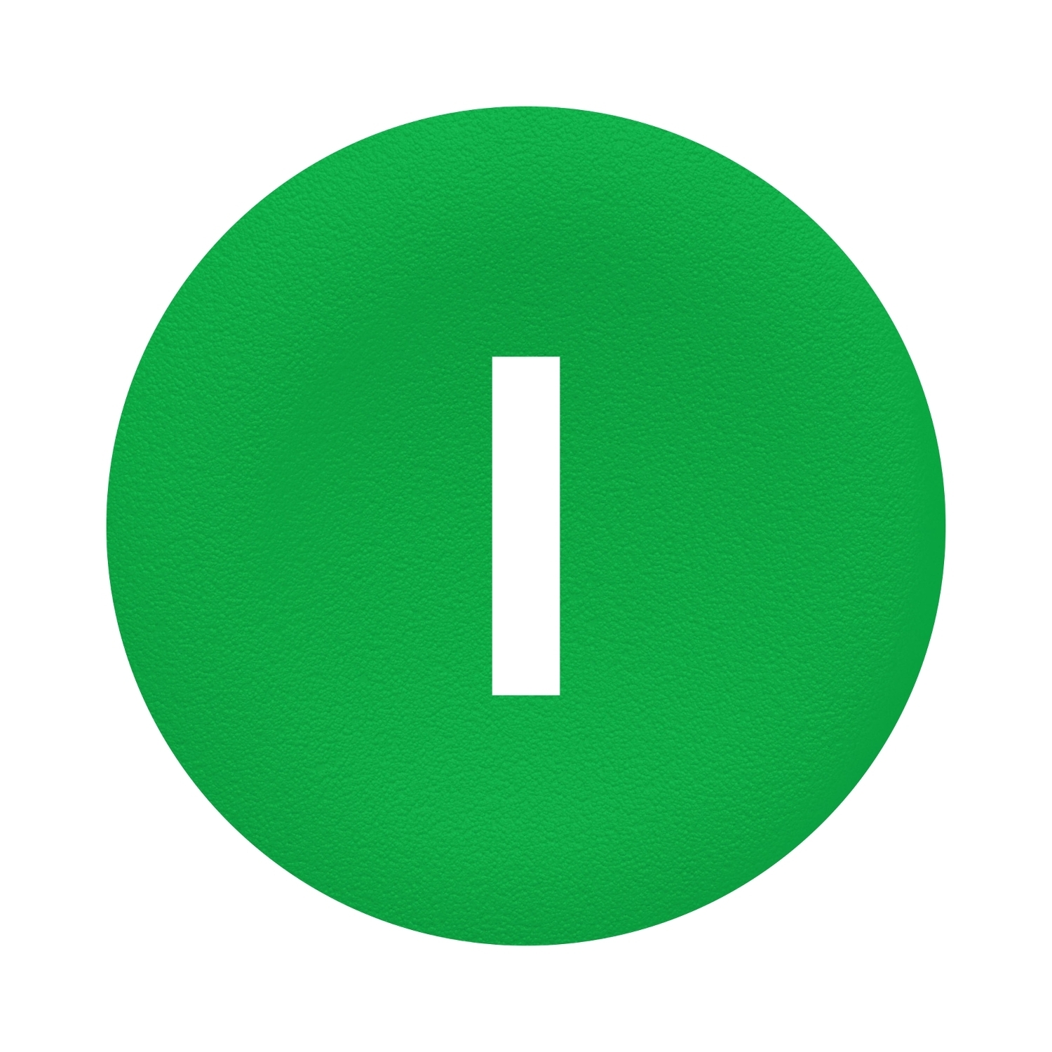 ZBA7331 Double Head Marked Illuminated Pushbutton Cap, 22 mm Dia, Round Shape