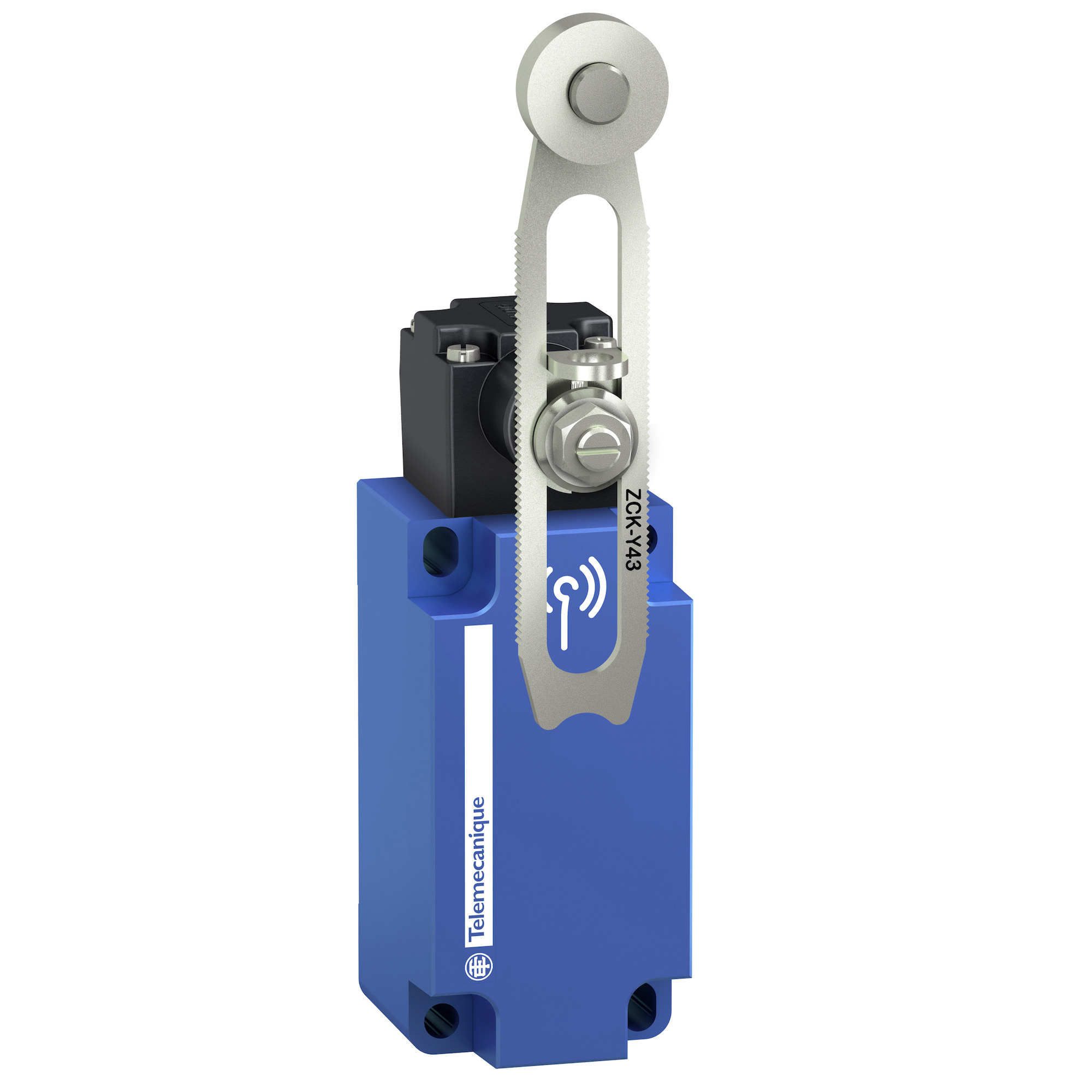 XCKW143 Fixed Wireless Limit Switch, Steel Roller
