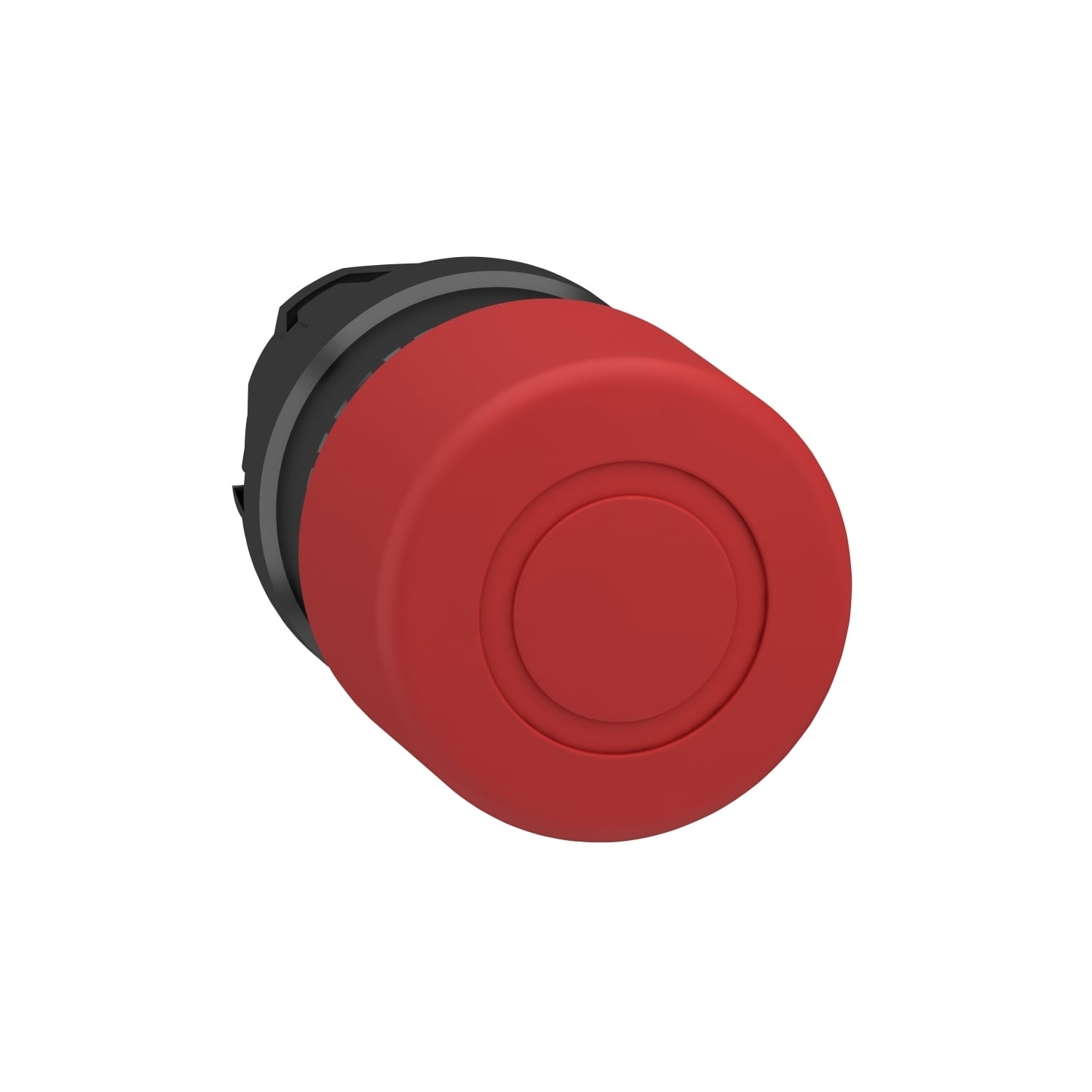 ZB4BT847 Harmony Mushroom Non-Illuminated Push-Pull Standard Trigger/Mechanical Latching Unmarked Pushbutton Head, 22 mm, Round Shape, Metal, Red