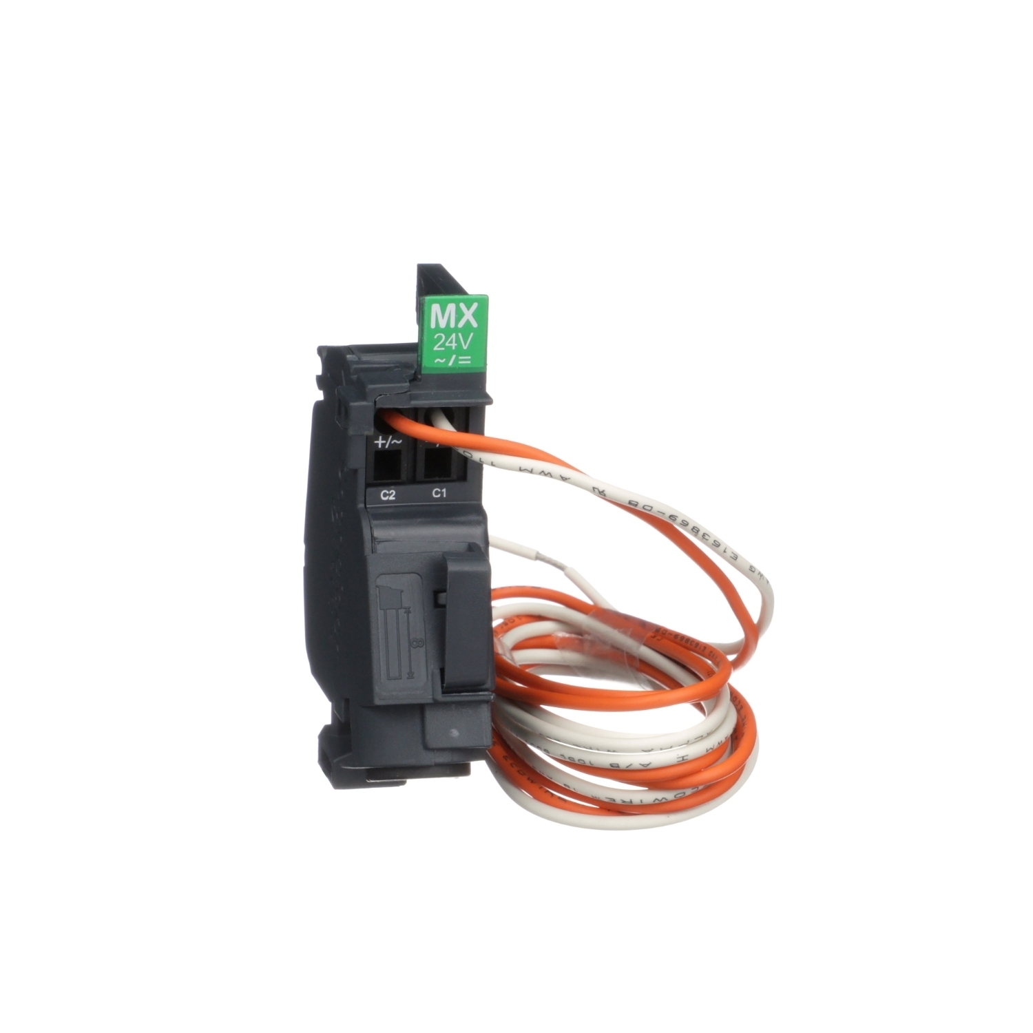 LV426861 Field Installable MX Shunt Trip Release, 24 V AC/DC, Pigtail, Clip-Fit Mount