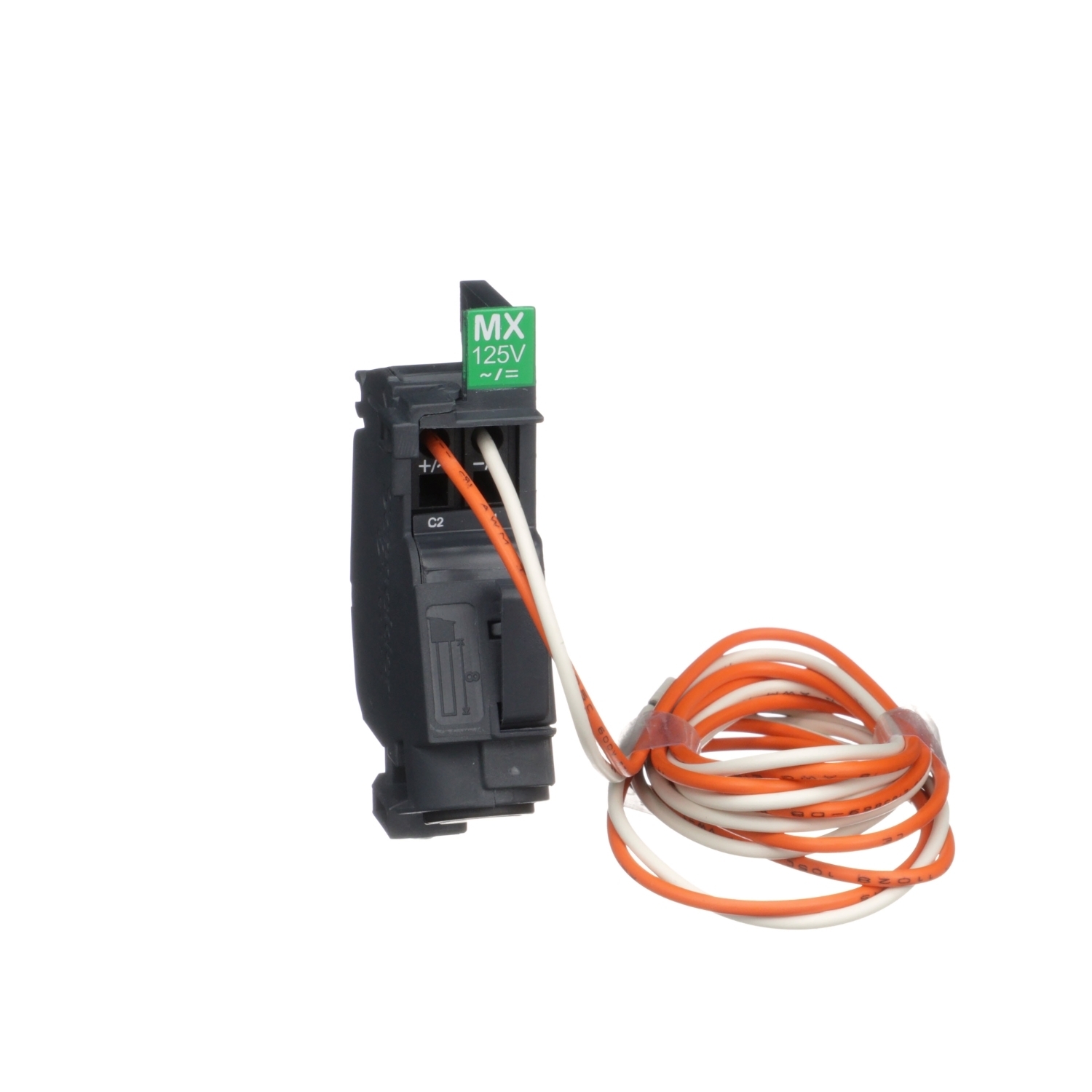 LV426863 Field Installable MX Shunt Trip Release, 125 V AC/DC, Pigtail Connection, Clip-Fit Mount
