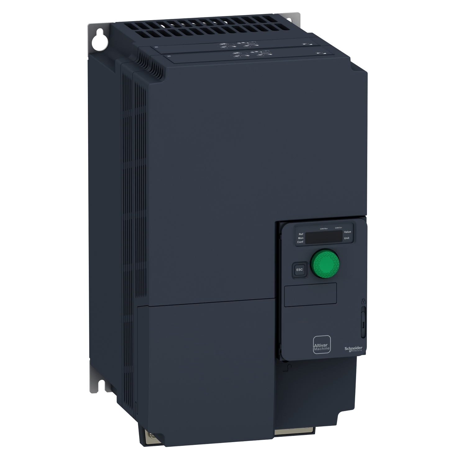 ATV320D11M3C Altivar 320 3-Phase Compact AC Variable Speed Drive, 200/240 V AC, 51.4/60.9 A, 15 hp, 7.09 in W x 7.8 in D