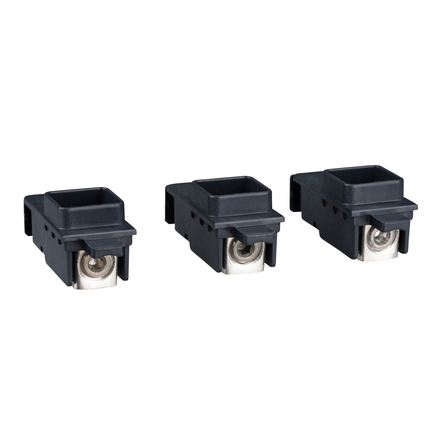 LV426965 Mechanical Lug Connector, 14 to 1/0 AWG, Fixed Mount, For Use With Compact NSXm, PowerPact B Frame 15 to 125 A 3-Pole Molded Case Circuit Breaker