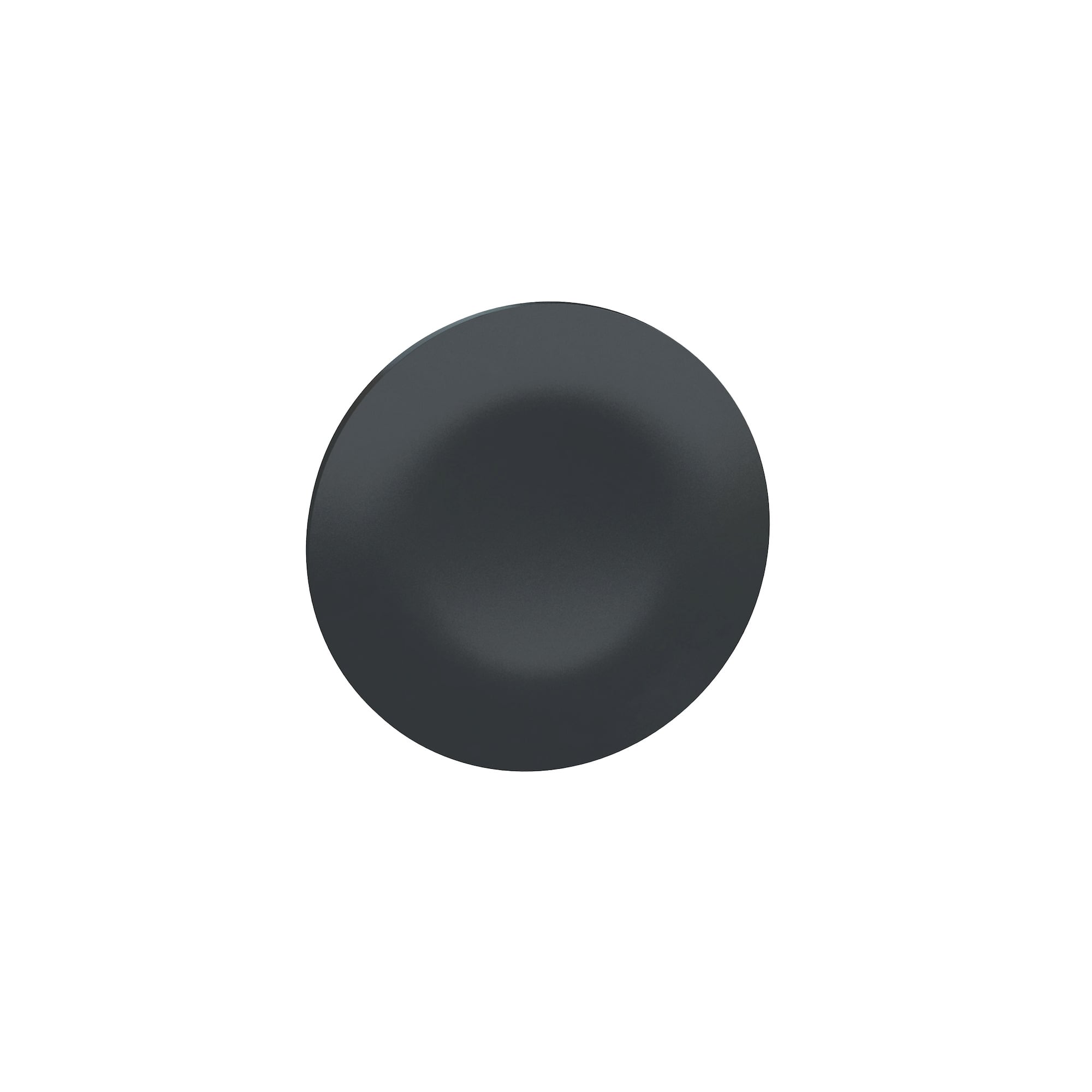 ZBA72 Harmony Flush Unmarked Cap, Round Shape