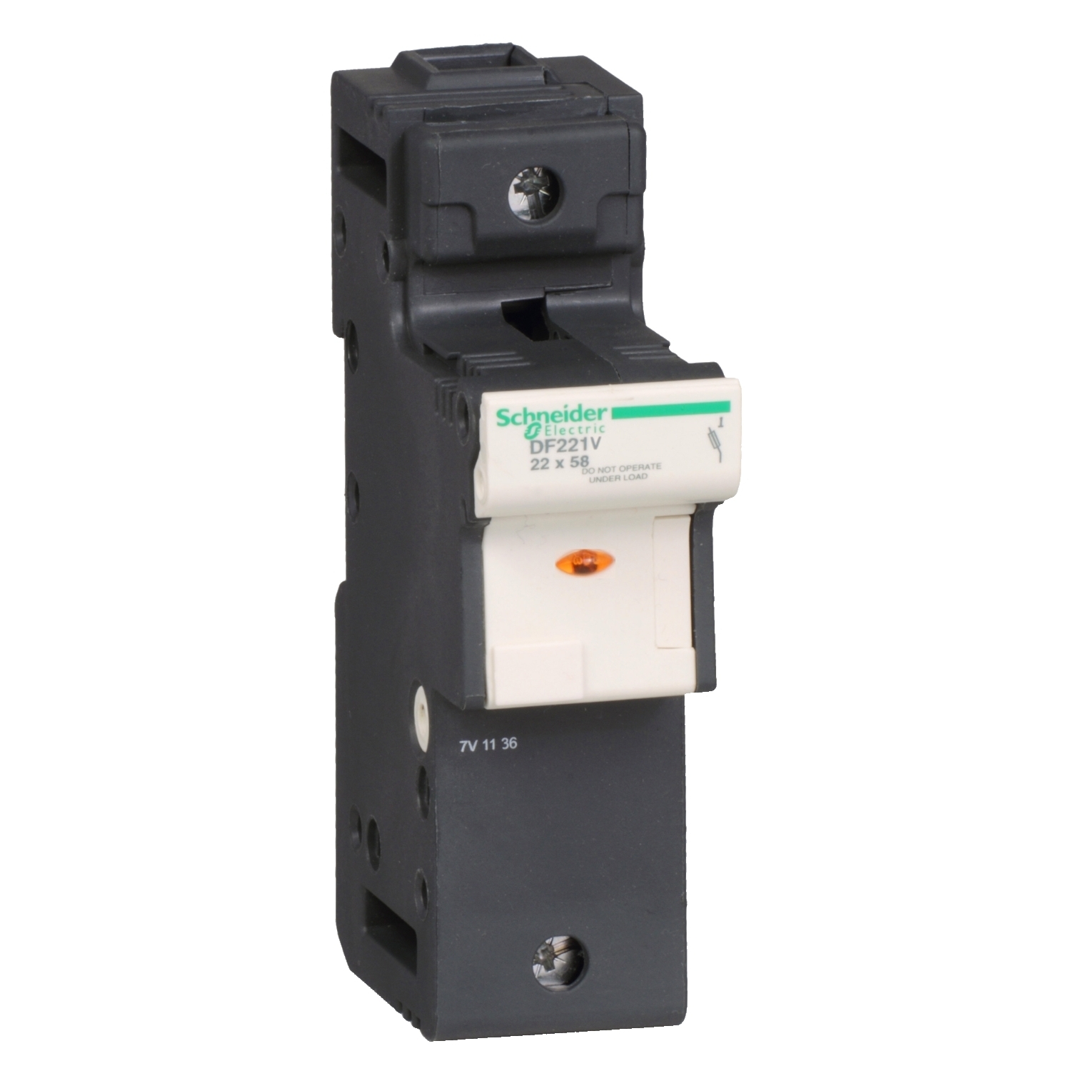 DF221V TeSys Fuse Holder, 690 V AC/DC, 125 A, 1 Poles