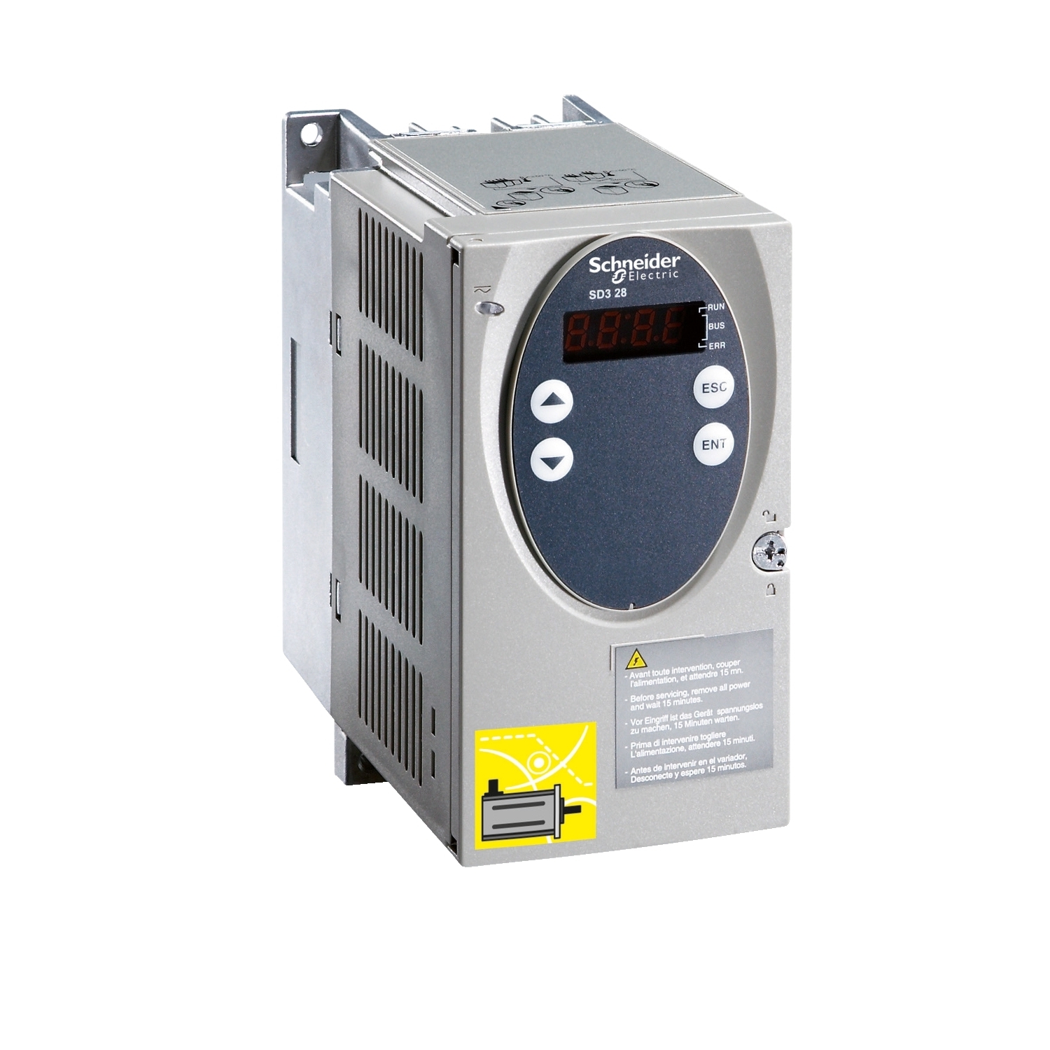 SD328BU25S2 Lexium Motion Stepper Motor Drive, 100 to 120/200 to 240 V, 50 to 60 Hz, 10 mA at 24 V Input