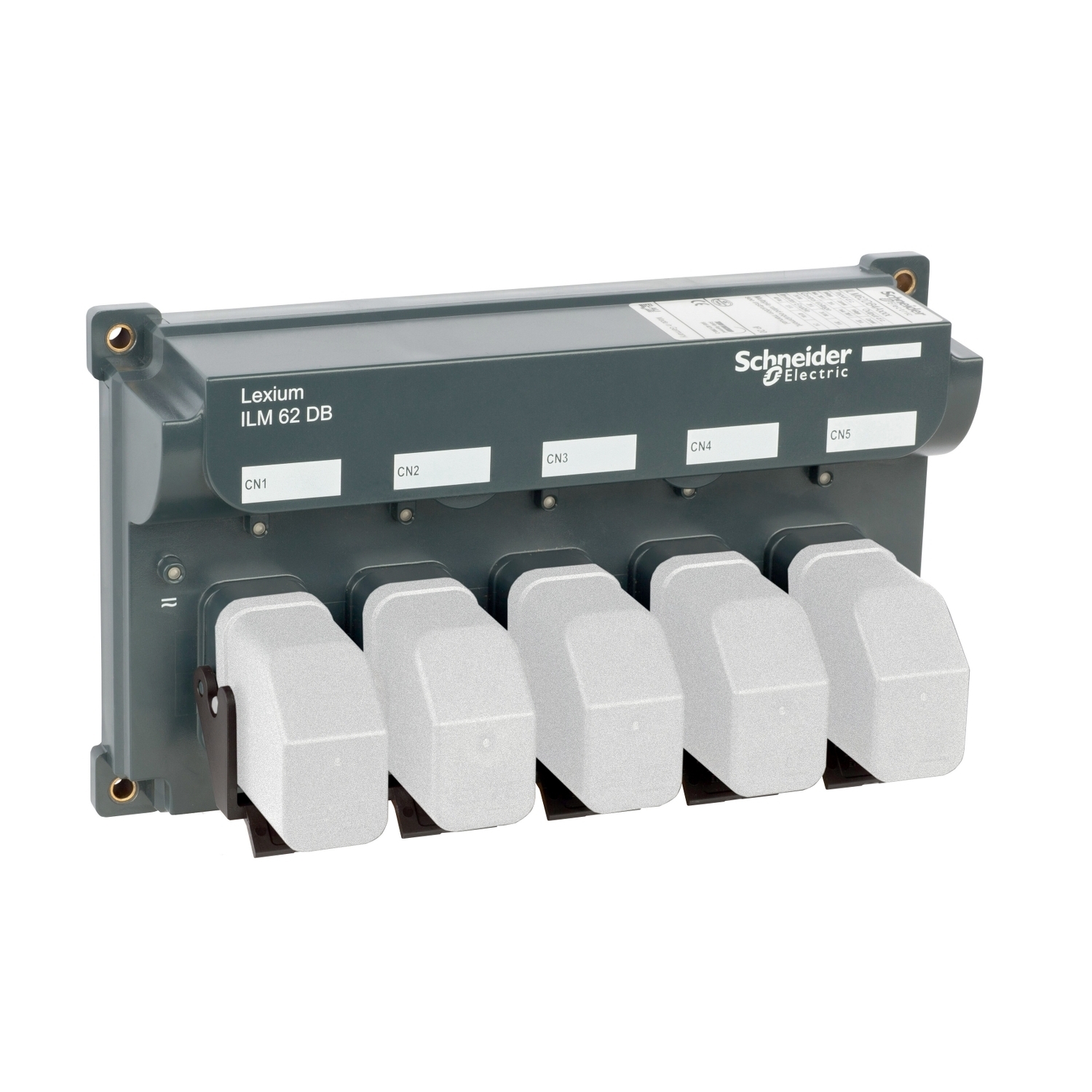 ILM62DB4A000 PacDrive 3 Distribution Box, 250 to 270 V, 20 A, Natural Convection Cooling, IP65 Enclosure, Polycarbonate