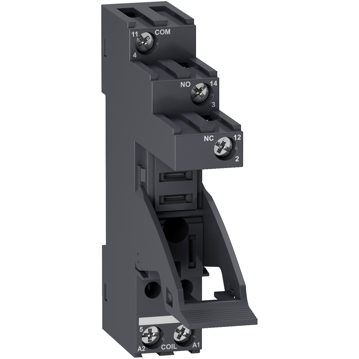 RGZE1S35M Zelio Socket, 250 V AC, 10 A, For Use With Zelio RXG1 Plug-In Relay, 1 Poles