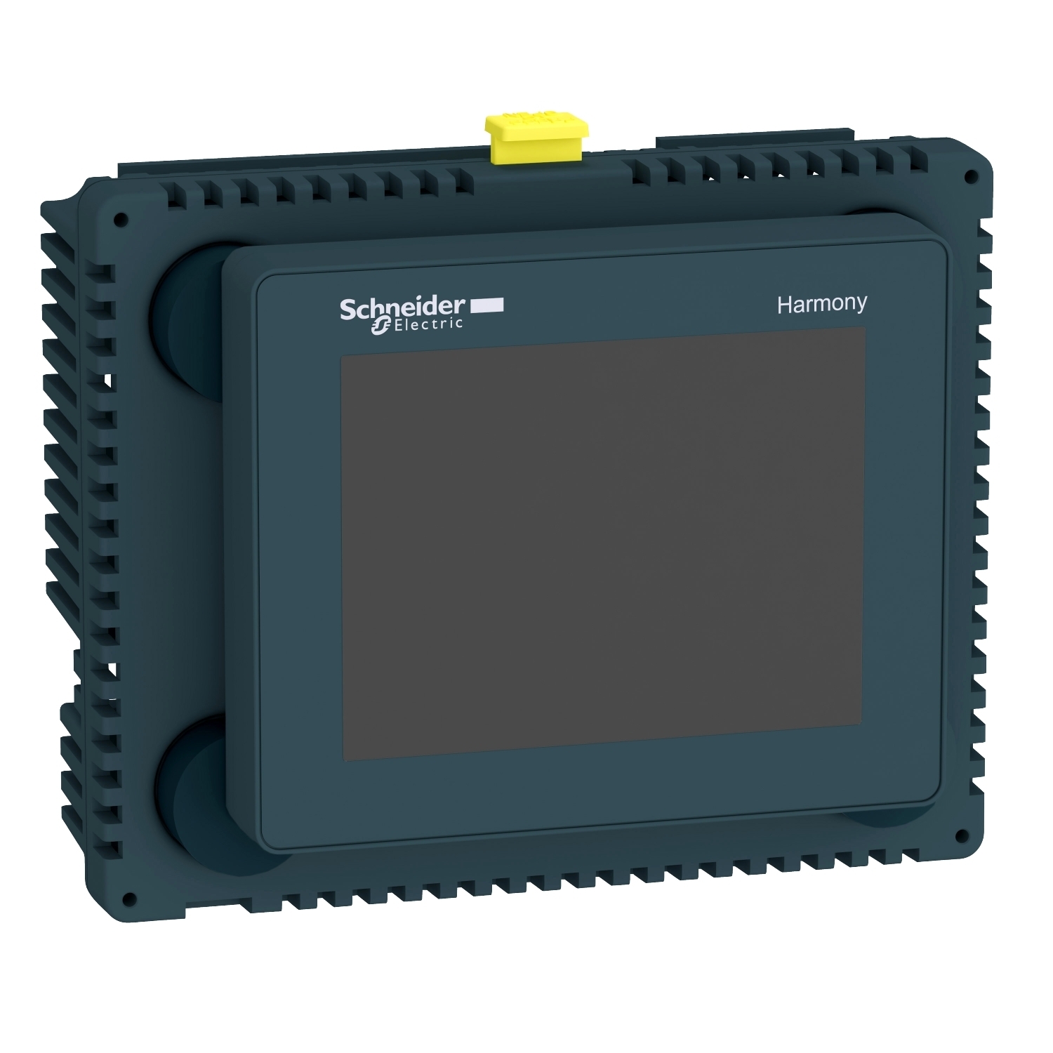HMISCU6A5 Magelis Small Touch HMI Controller Panel, 24 V DC, 30 A, 15 W, 3-1/2 in Backlit LED Color TFT LCD Display, 2 USB/COM1/CANopen