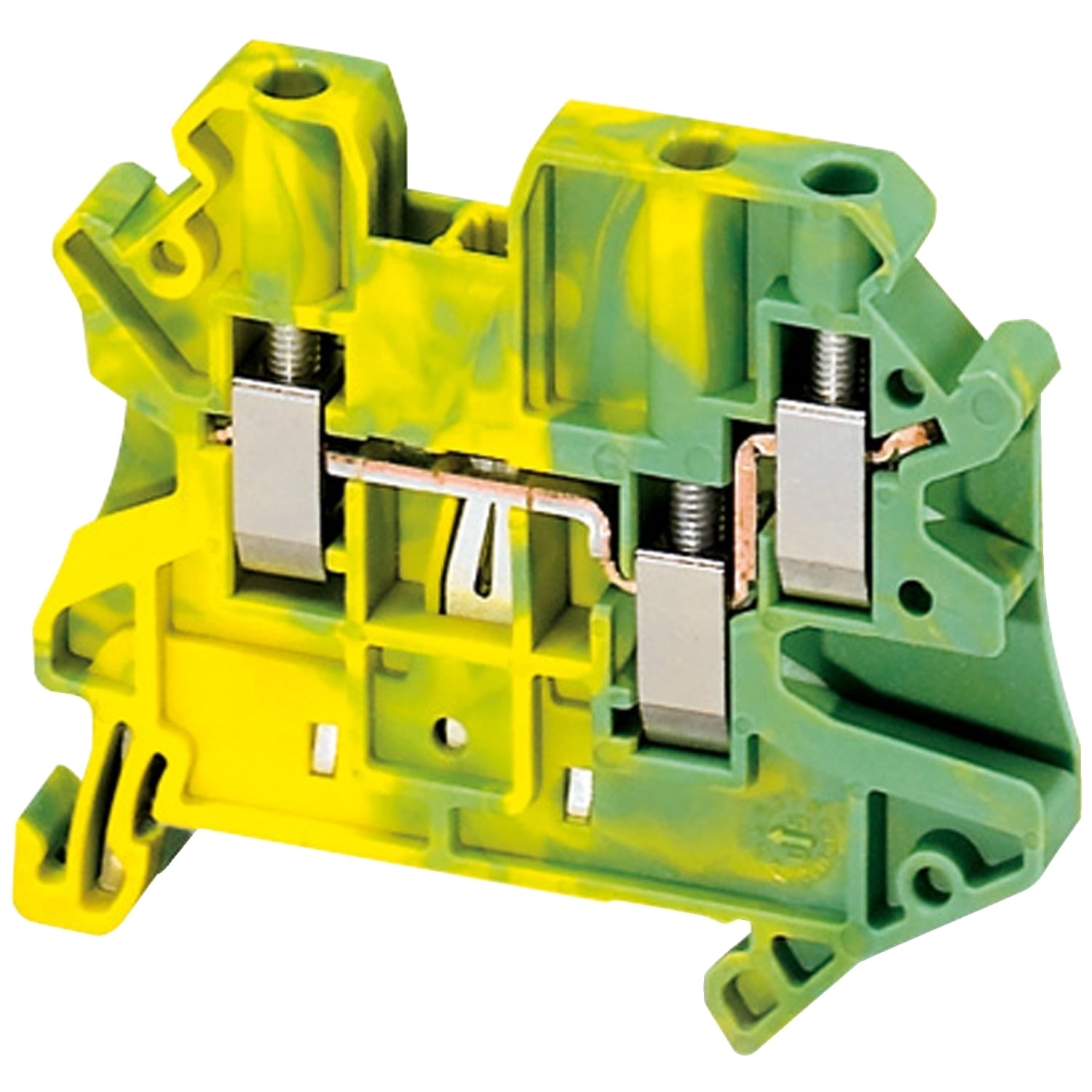 NSYTRV43PE Protective Earth Terminal Block, Clip-Fit Mount