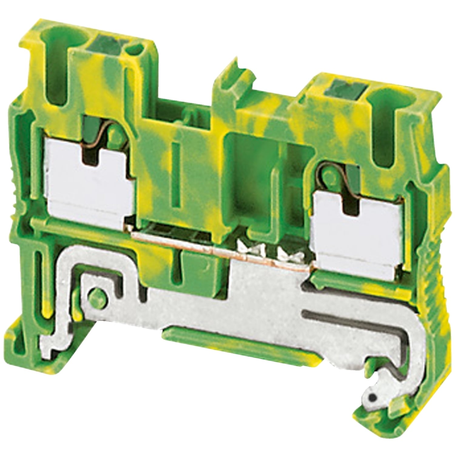 NSYTRP22PE Protective Earth Terminal Block, Clip-Fit Mount