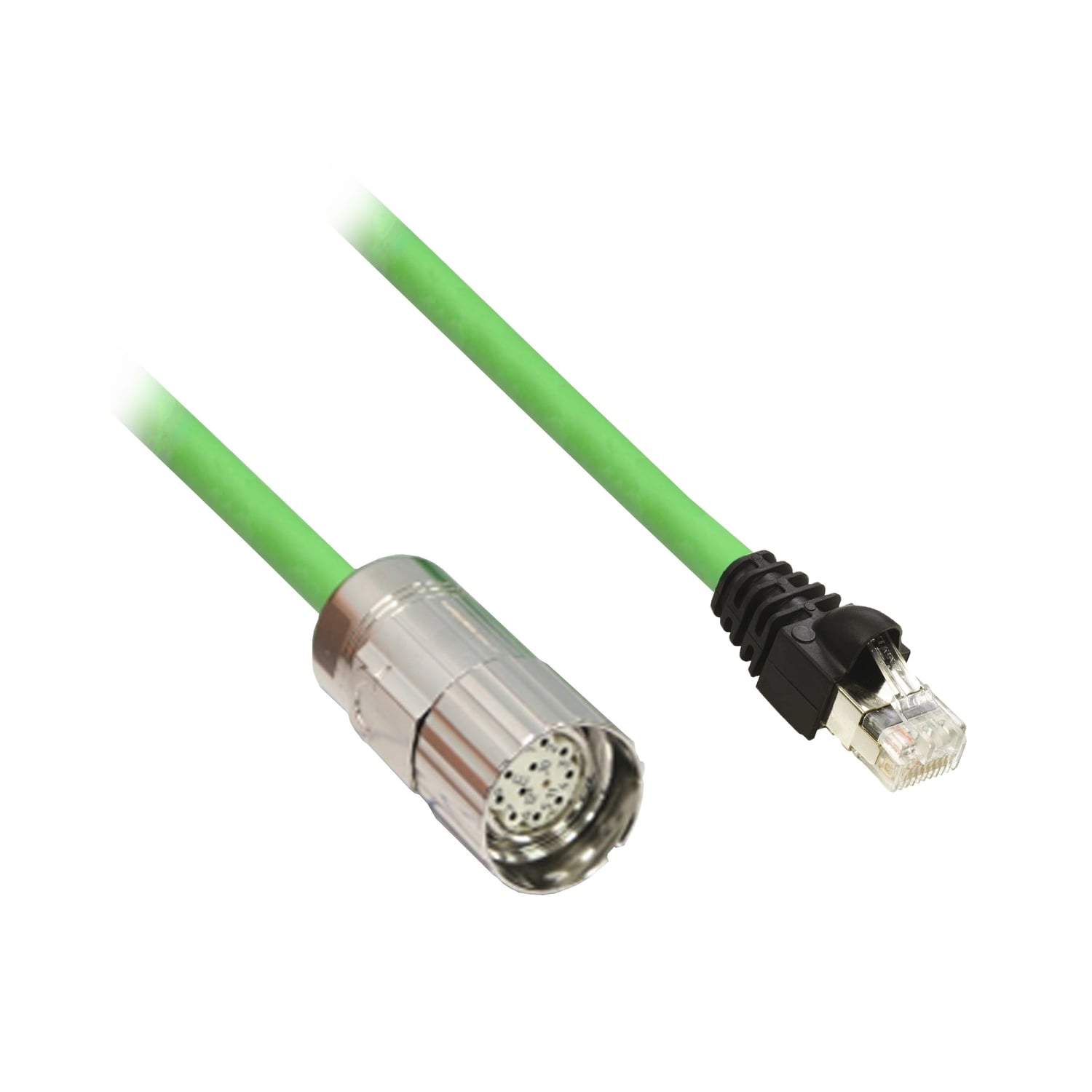 VW3E2094R050 Encoder Cable, For Use With LXM 52/LXM 62 Servo Drive and SH3/MH3 Servo Motor