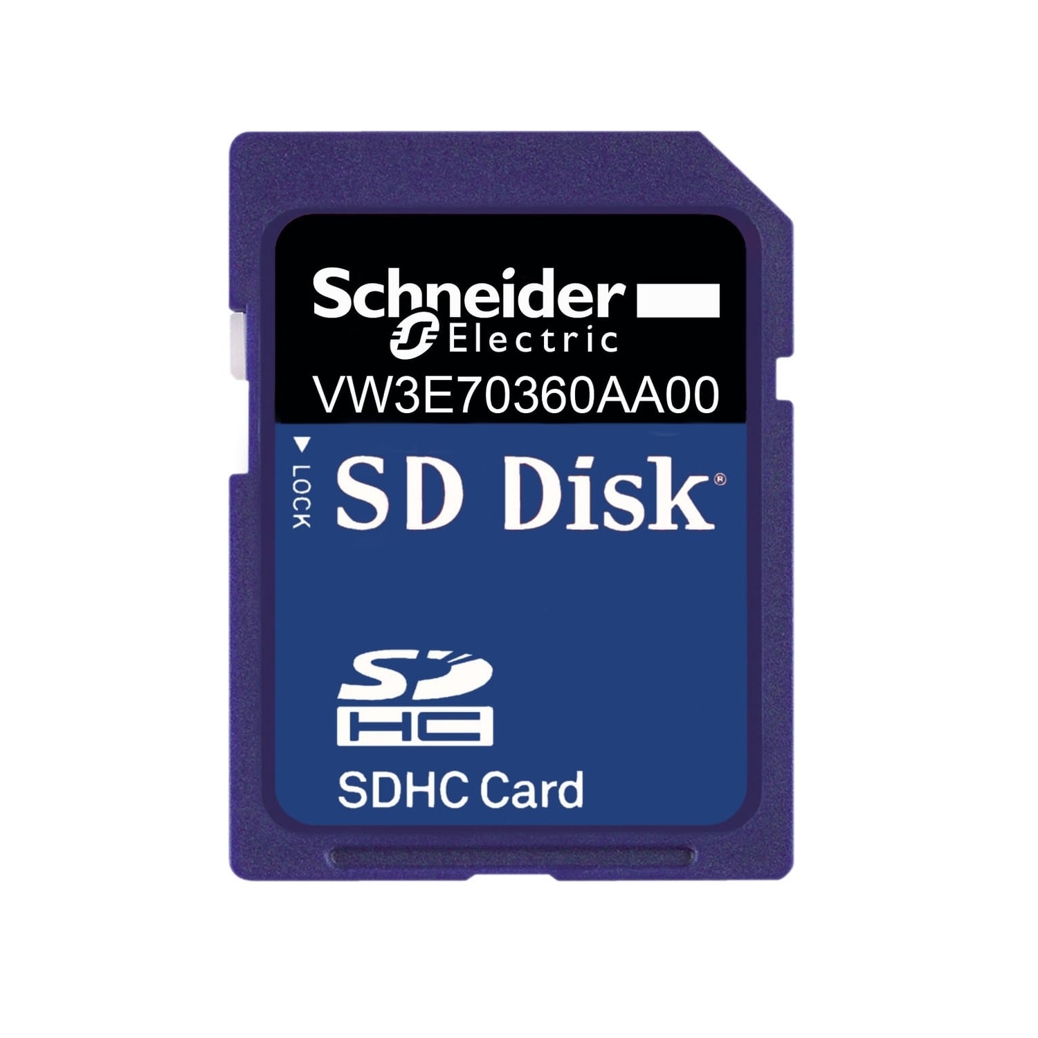 VW3E70360AA00 SD Card, For Use With PacDrive 3 LMC Eco Controller