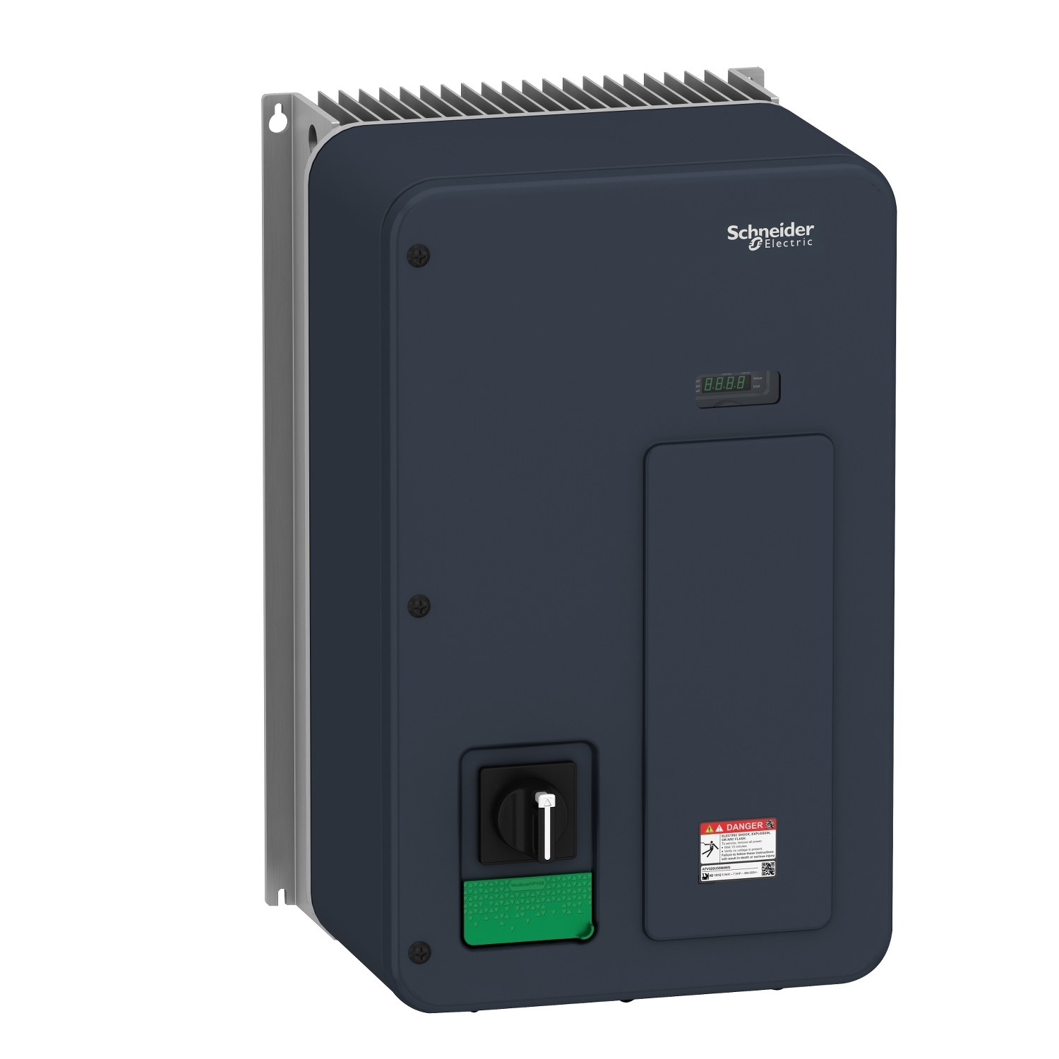 ATV320U75N4WS Altivar 3-Phase Variable Speed Drive, 380 to 500 V, 26.5 A at 380 V/18.7 A at 500 V Heavy Duty, 12.6 in W x 11.81 in D