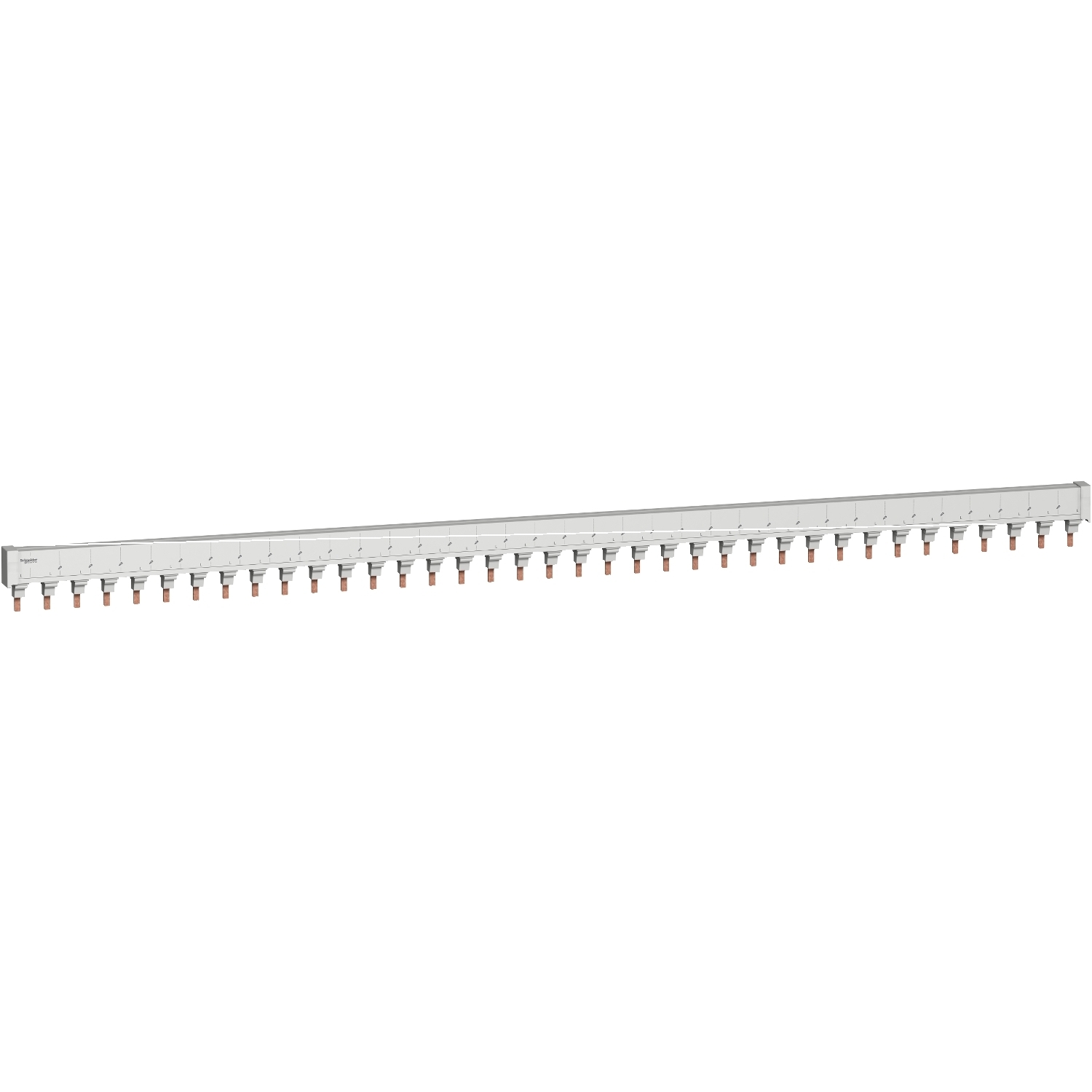 M9XCA137 Combination Busbar, For Use With Multi9 C60BP M9XC Series 80 A 277/480 V AC Miniature Circuit Breaker, 37 Modules, 18 mm Pitch, 1 Line Description, Light Gray