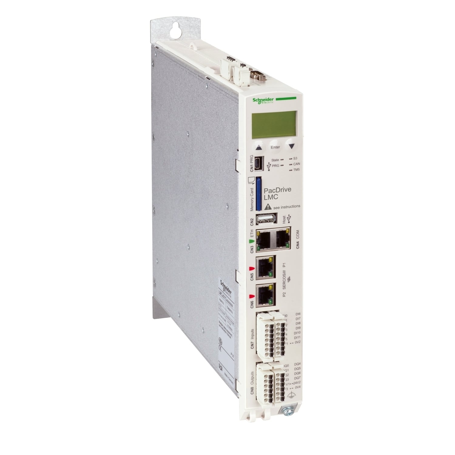 LMC216CAA10000 LCM Eco 16 Servo Axis Logic Motion Controller, 24 V DC, 4 mA, 8 Inputs, 8 Outputs