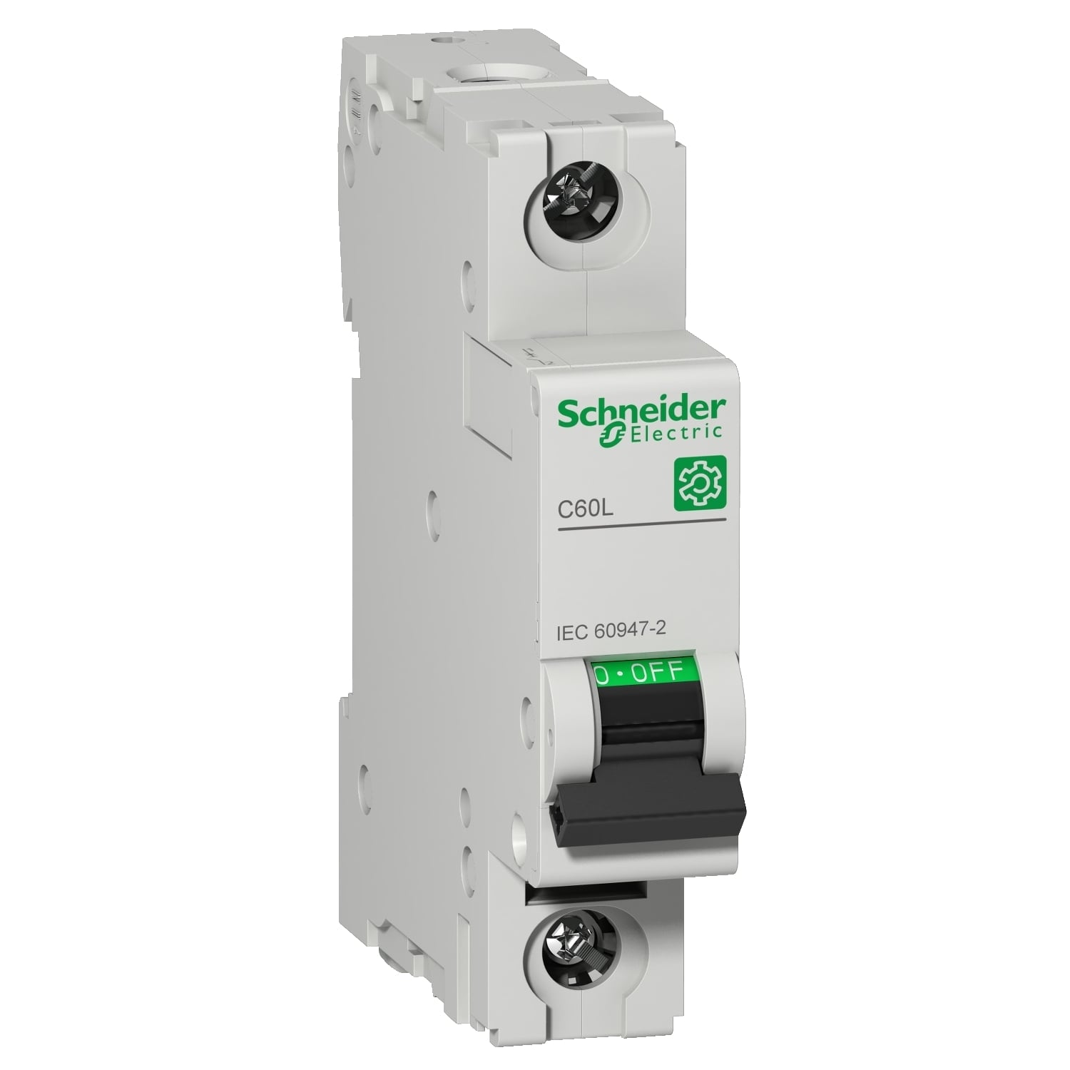 M9F17120 Multi 9 C60L Curve C Miniature Circuit Breaker, 240/415 VAC, 72 VDC, 20 A, 25 kA Interrupt, 1 Pole, Thermal Magnetic Trip