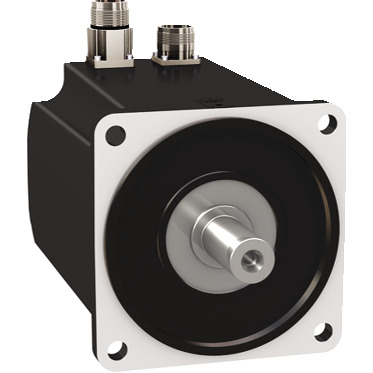 BMH1403P12F1A Lexium 3-Phase Multiturn Keyed Shaft End Natural Convection Servo Motor With Holding Brake, Key, 480 V, 62.3 A, 4000 rpm Speed, Flange Mount