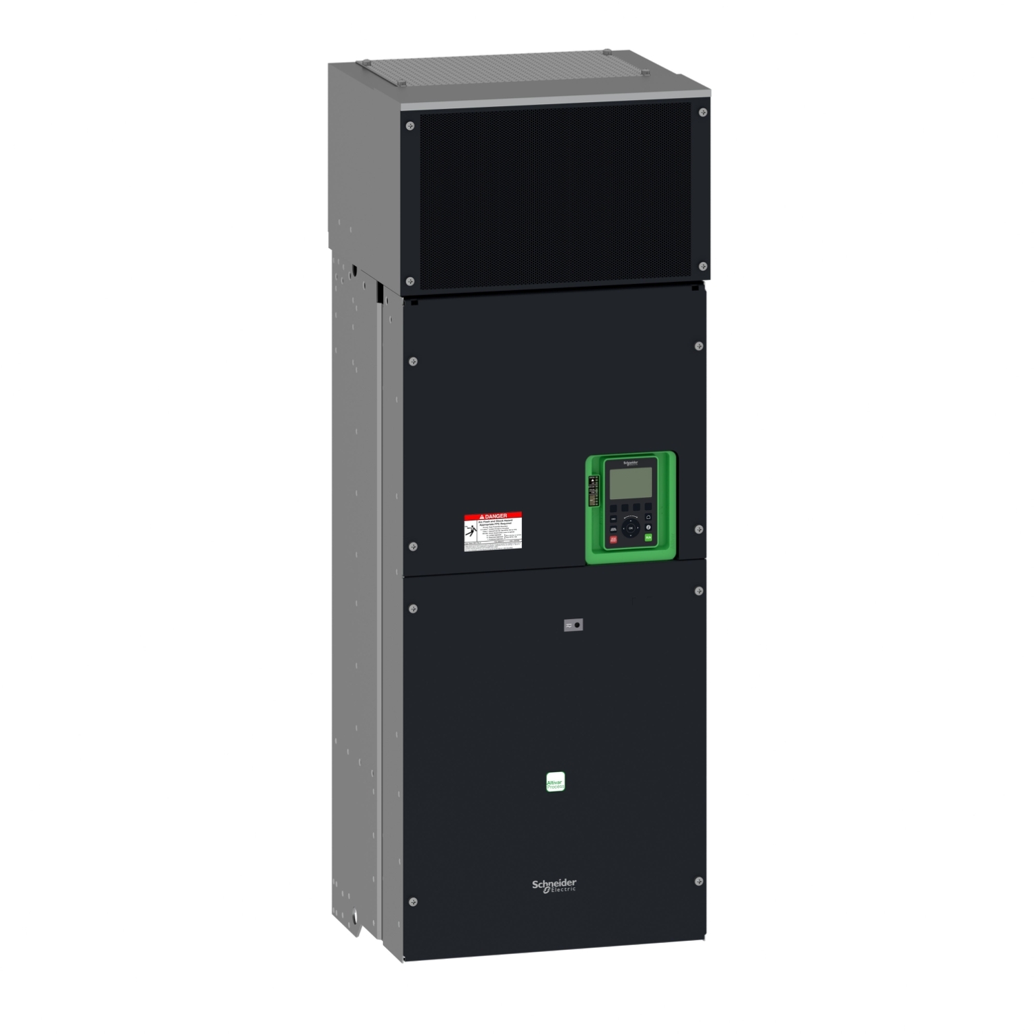 ATV630C22N4 Altivar ATV600 3-Phase Standard Variable Speed Drive, 480 V, 324 A, 350 hp, 440 mm W x 380 mm D