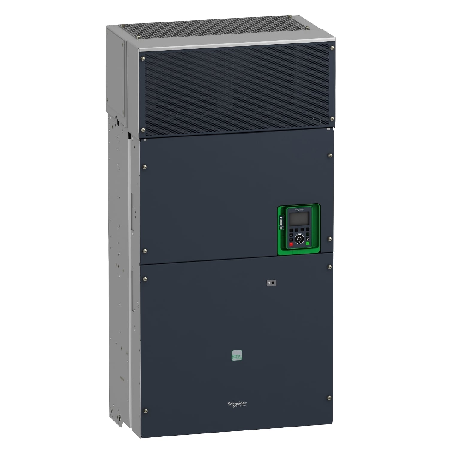 ATV930C25N4C Altivar 3-Phase Variable Speed Drive, 380 to 480 V, 451 A at 380 V/366 A at 480 V Normal Duty, 365 A at 380 V/301 A at 480 V Heavy Duty, 400 hp Normal Duty, 300 hp Heavy Duty, 23.54 in W x 14.96 in D