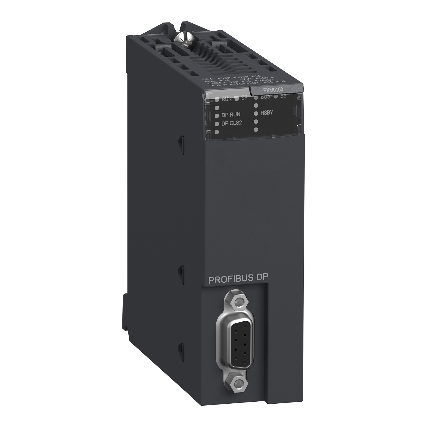 PMEPXM0100 Modicon X80 Profibus DP Communication Module, 24 V, 70 mA, 12 Mbps Communication, 1690 mW