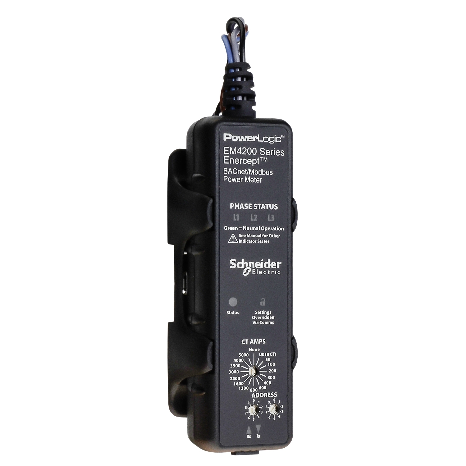 METSEEM4236 Enercept Meter, 480 V AC, 50 to 5000 A, 50/60 Hz