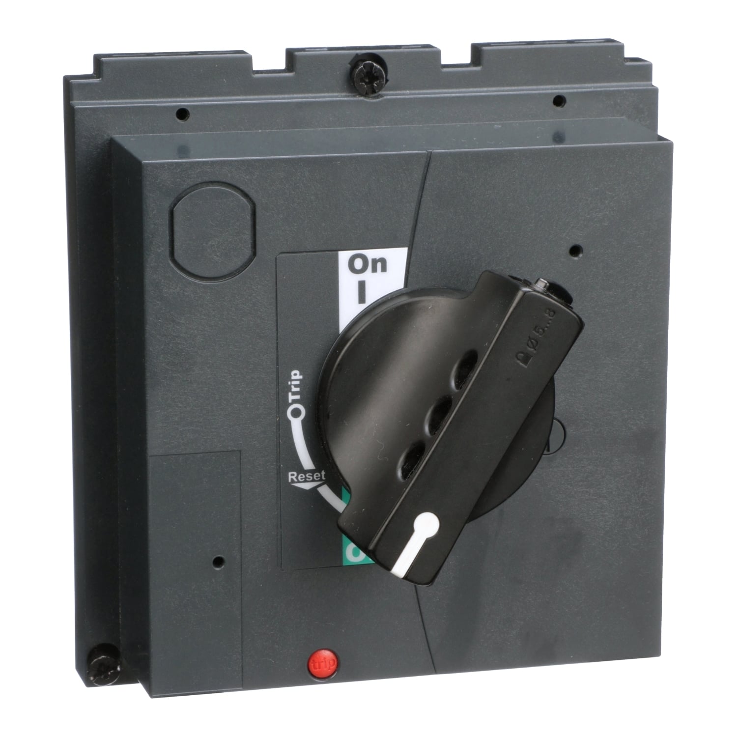 Circuit breaker accessory, PowerPacT L, handle, rotary, direct mounted, black