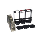 Mechanical lug kit, PowerPact L, 400/600A, 3P, copper, Short terminal shield