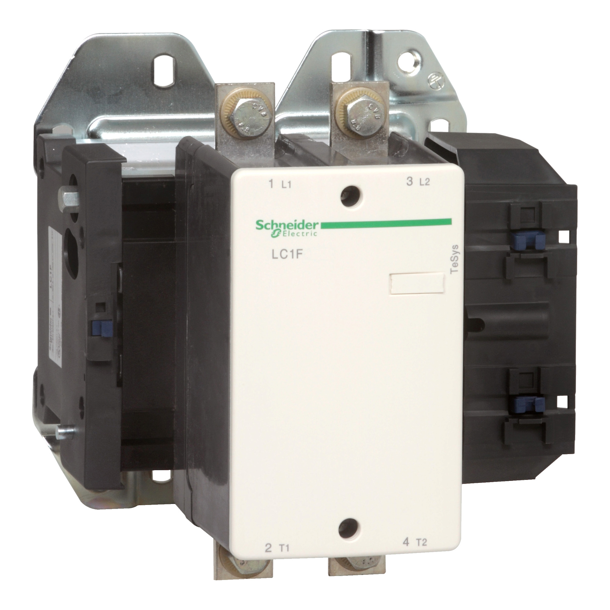 LC1F5002 TeSys F Contactor, 48 to 1000 V AC/48 to 440 V DC V Coil, 700 A, 2NO Contact, 2 Poles