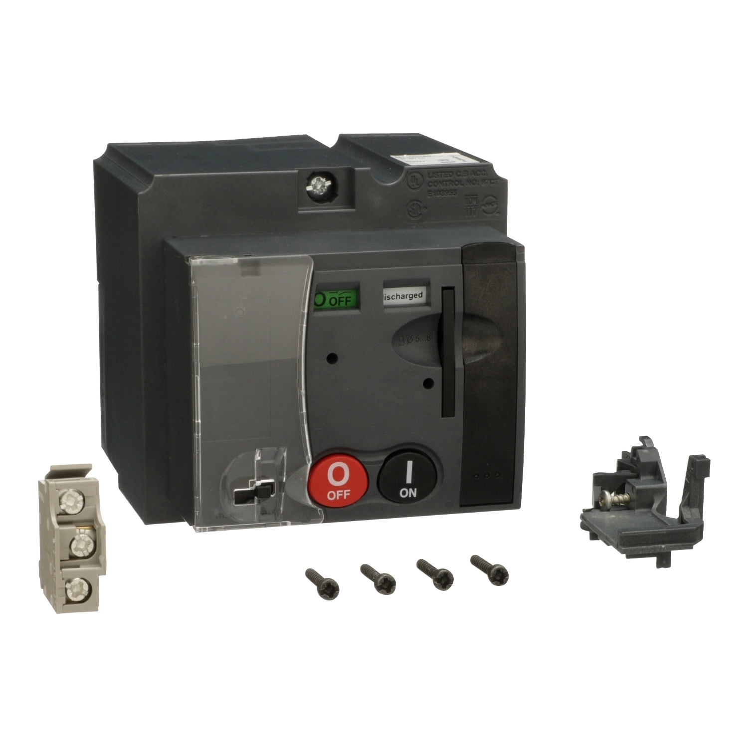 S29436 Moulded Case Circuit Breaker Motor Operator, 24 to 30 V DC, 15 to 150 A, Remote Operation, H Frame Breaker