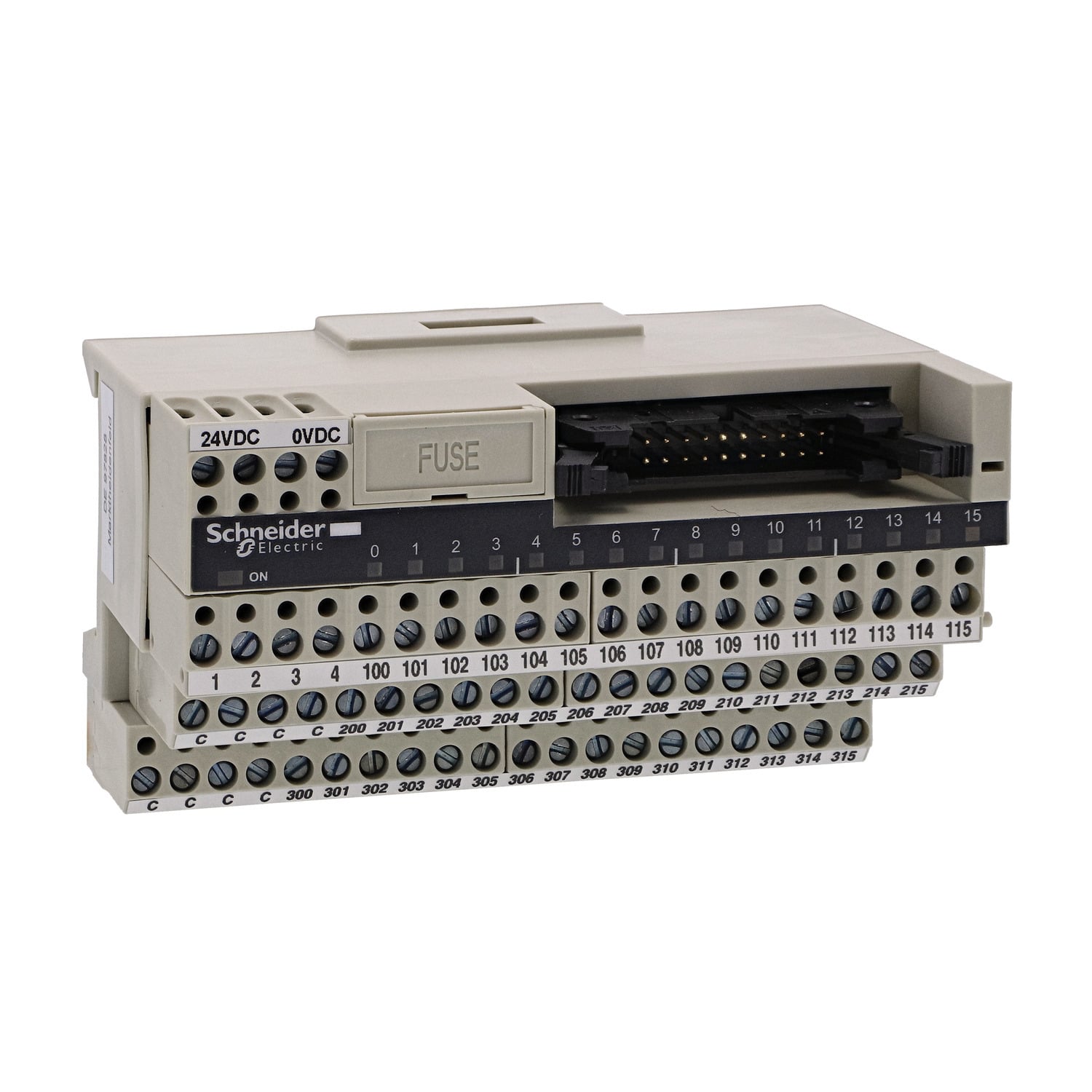ABE7H16C31 ABE7 Passive discrete I/O sub-base, 3 terminals