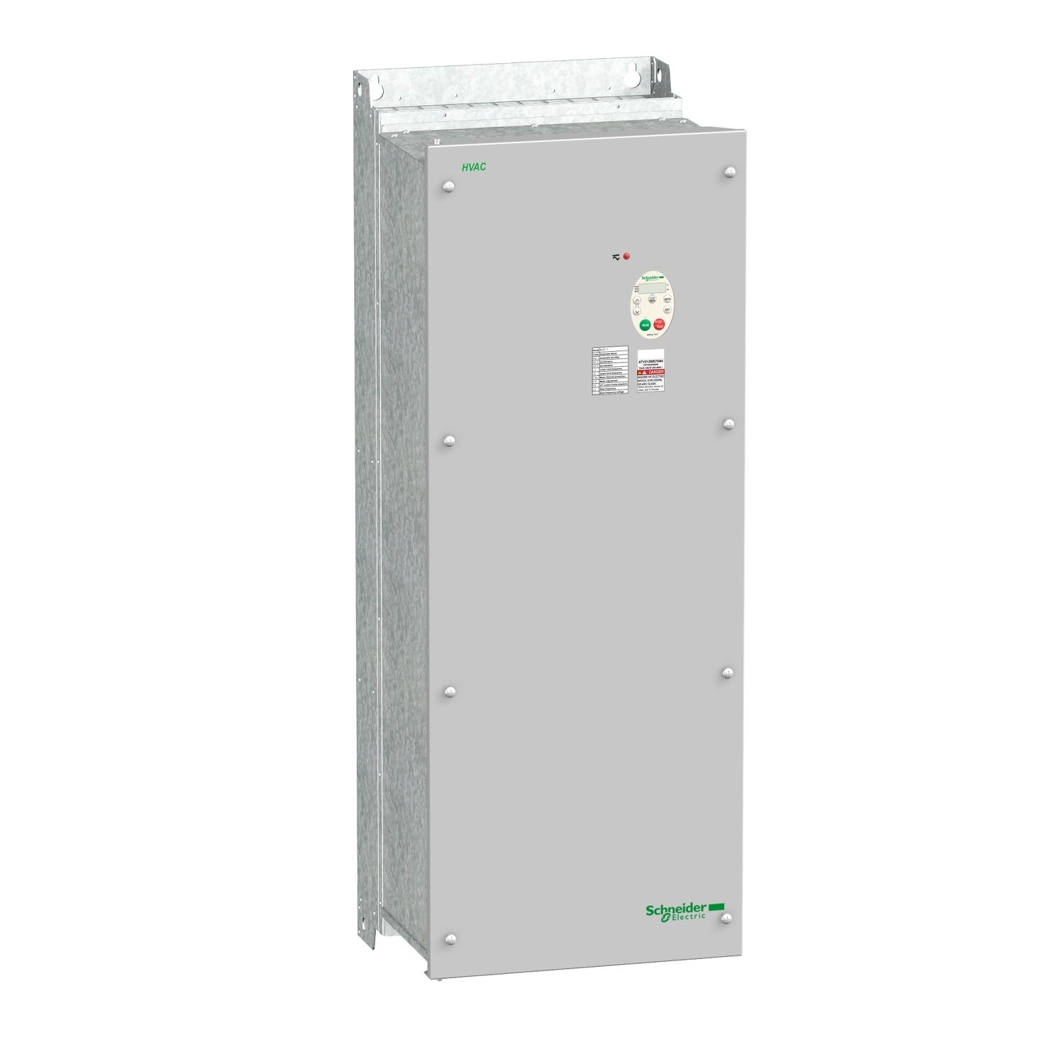 ATV212WD75N4C ATV212 Series Variable Speed Drive, 380 to 480 V, 141.8 A, 100 hp, 14.25 in w x 14.33 in d
