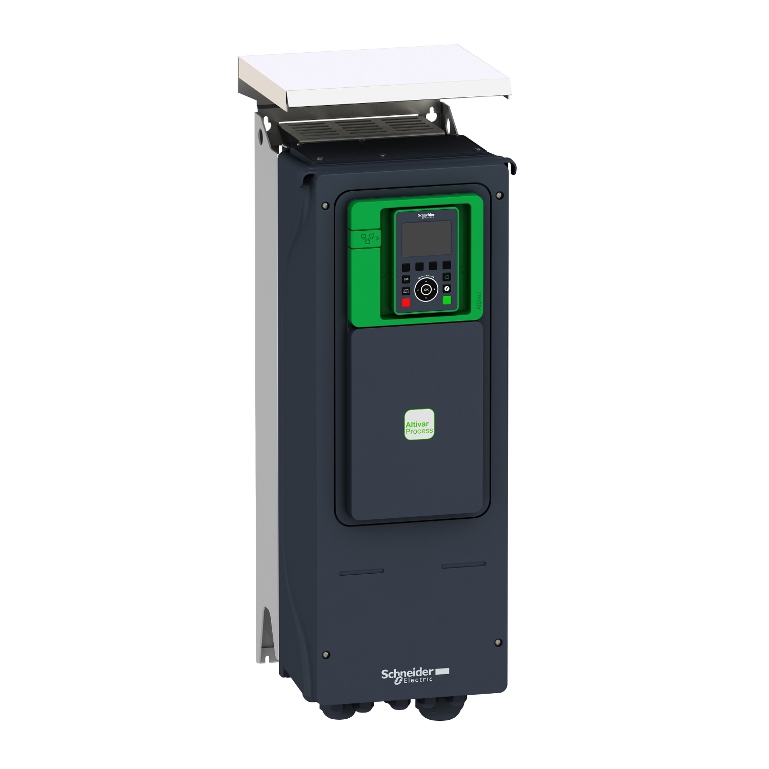 ATV950U55N4U ATV950 Series Variable Speed Drive, 380 to 480 V, 10.4 A, 7.5 hp, 10.39 in w x 10.71 in d