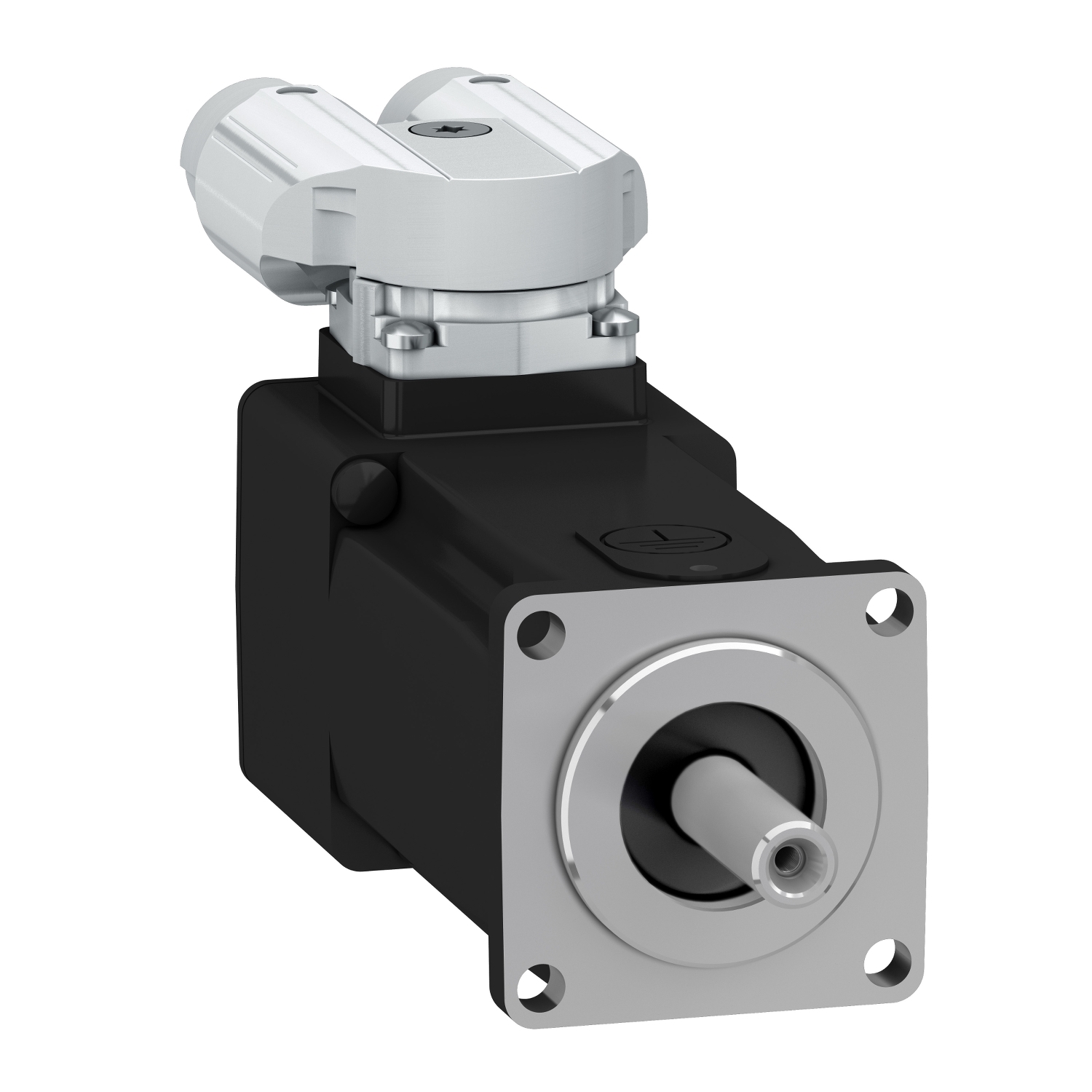 BSH0402P07A2A BSH Series 2-Stack 10-Poles Smooth Shaft, 400 V, 6 A, 9000,4000 rpm speed, Flange mount