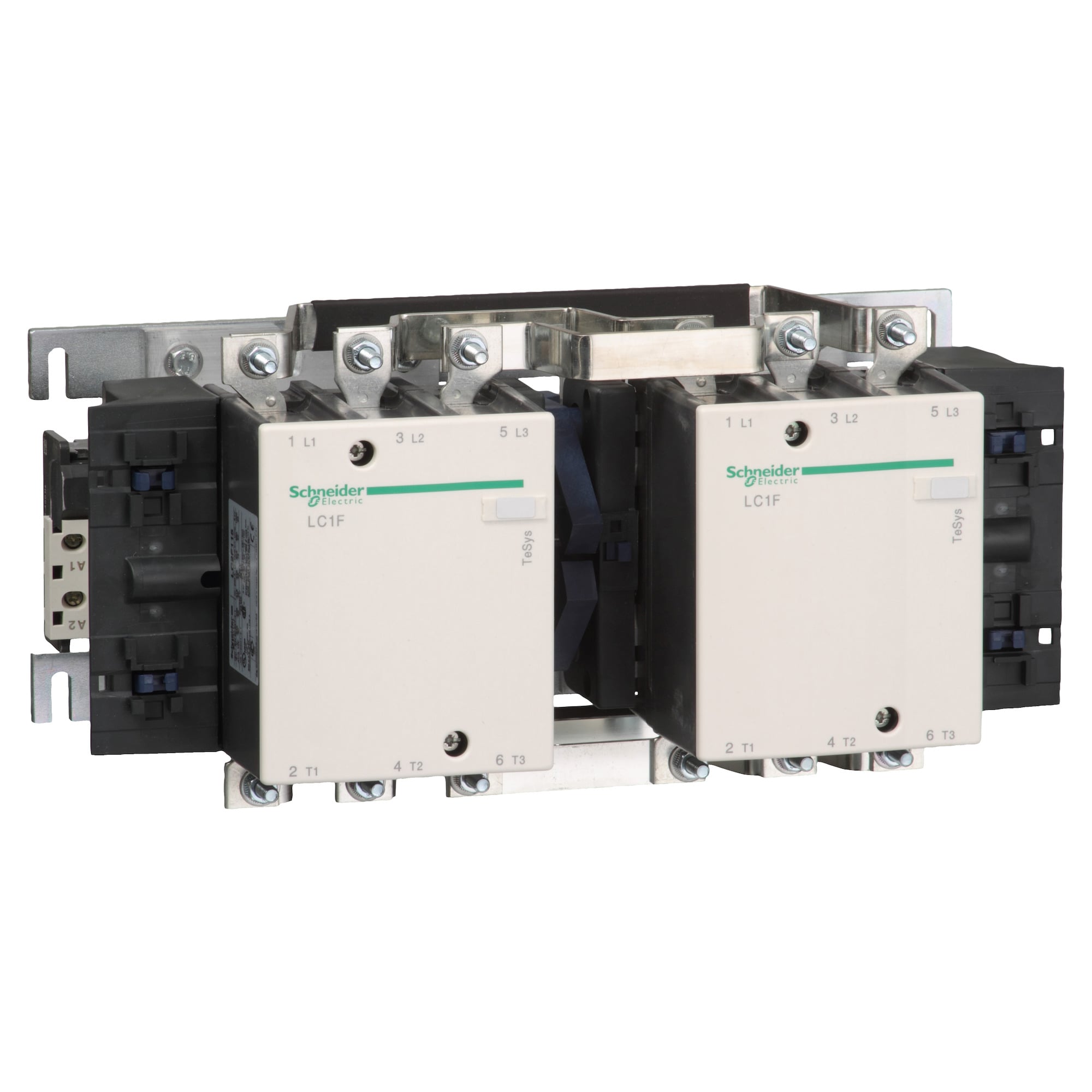 LC2F115 LC1F TeSys F High Power Contactors, 1000 V AC, 460 V DC V Coil, 115 A, 3NO Contact, 3 Poles
