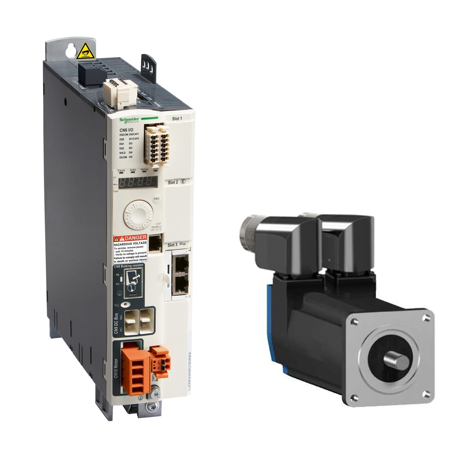 LXM32SU90M2 LXM32S Series Motion Servo Drive, 100 to 240 V, 5.2 A, 50 to 60 Hz