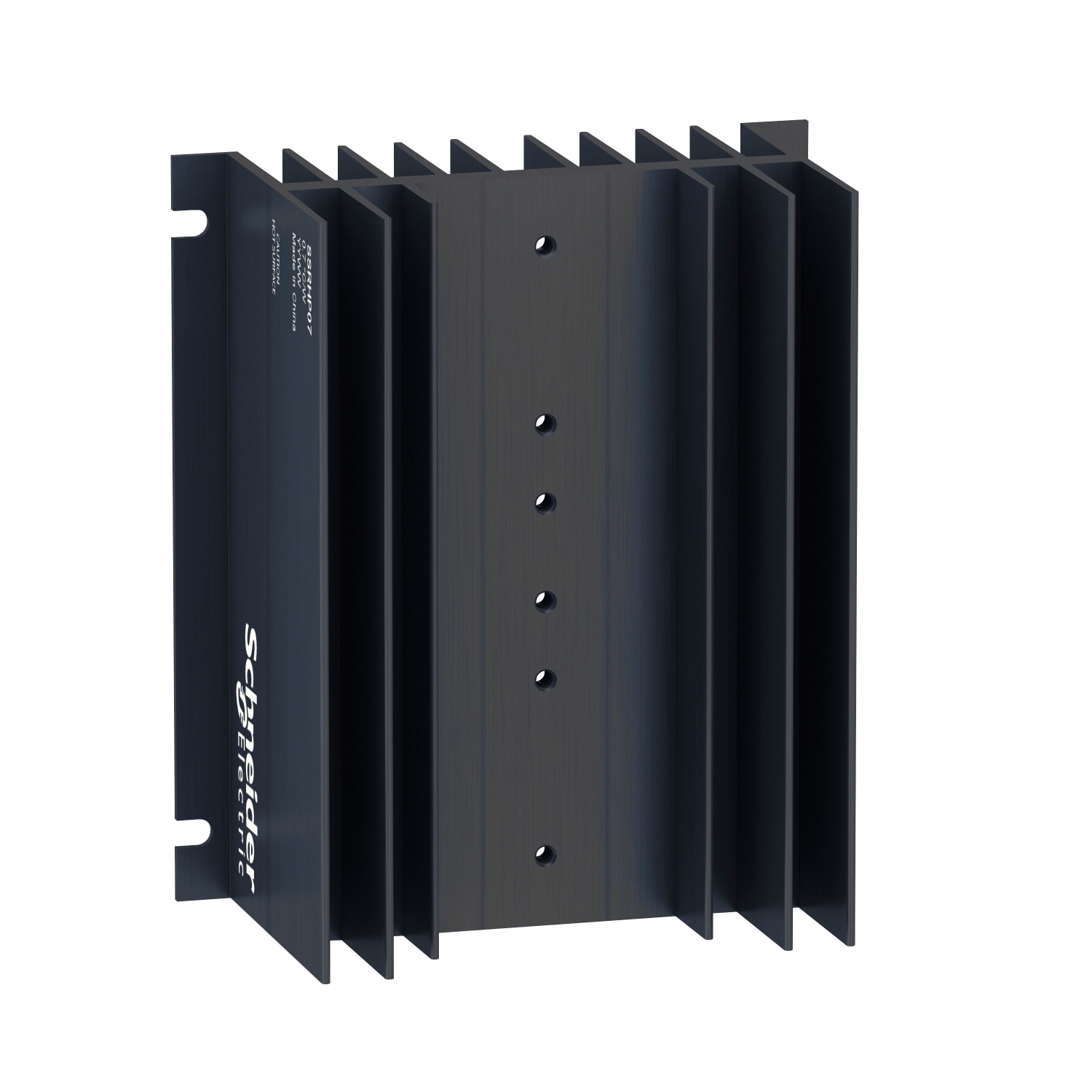 SSRHP07 Heat Sink, 4-3/4 in L x 5-1/2 in W x 2.63 in D, For Use With Zelio SSR Panel Solid State Relay