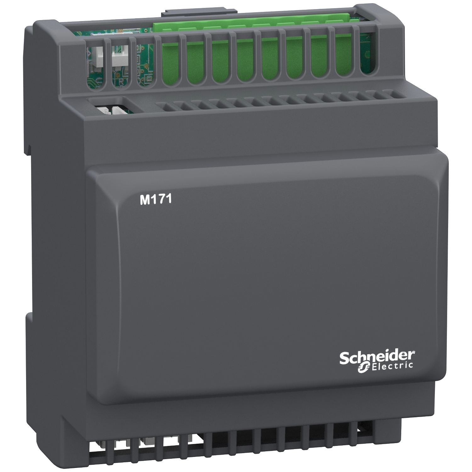 TM171OBM22R Modicon M171 Optimized Blind Modbus Logic Controller, 12 to 24 VAC, 24 V, 22 Inputs, 22 Outputs
