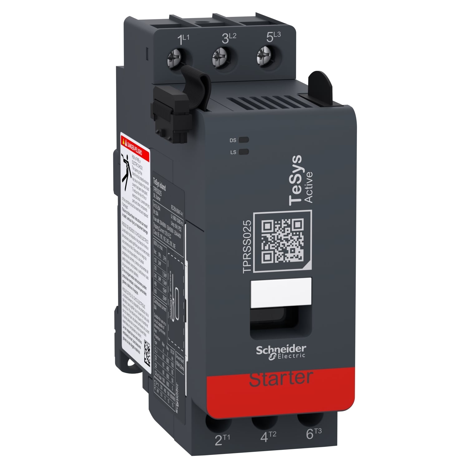TPRSS025 TESYS Series, 24 VDC v coil, IP20 enclosure