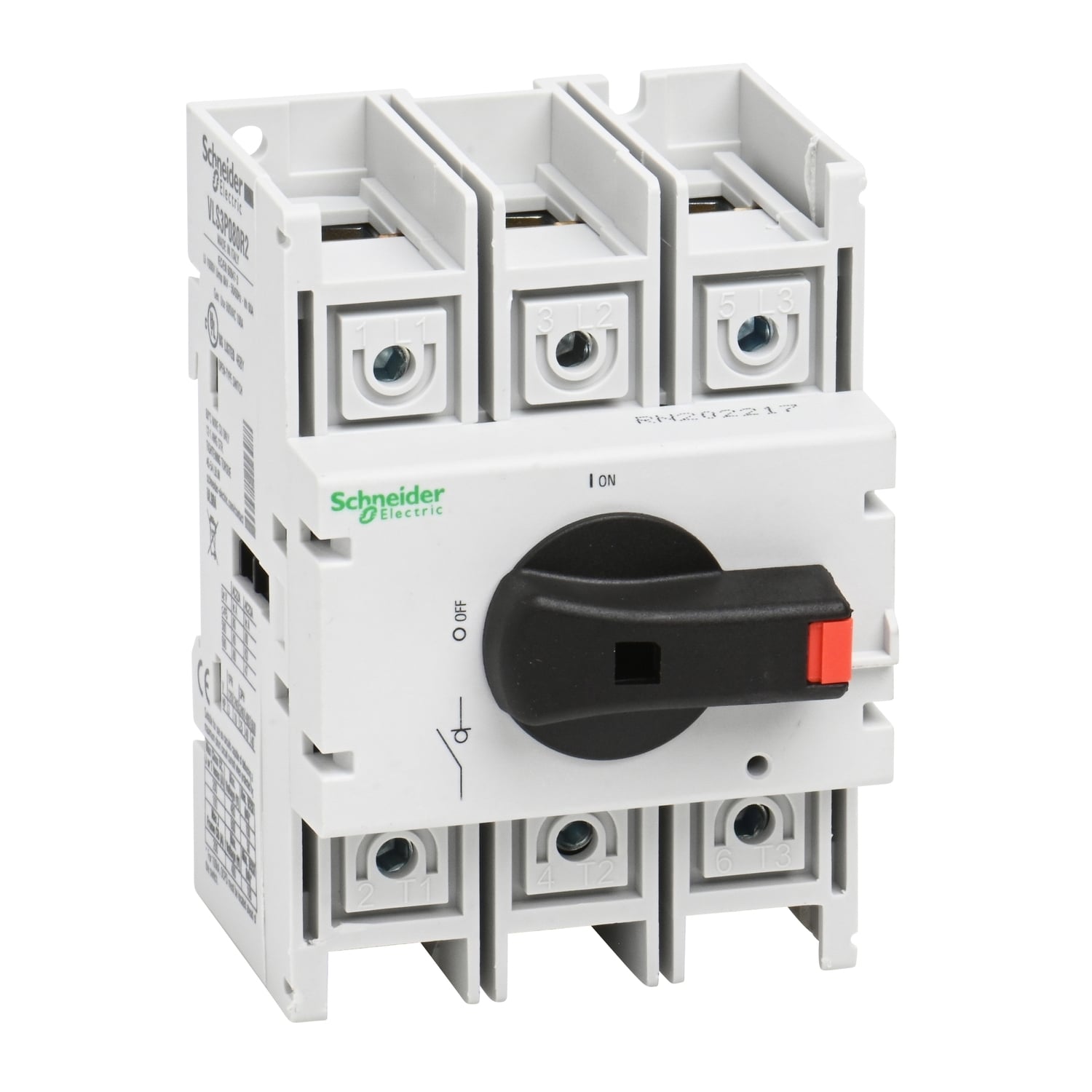 VLS3P080R2 TeSys Switch Disconnector Body, 80 A, 3 Poles
