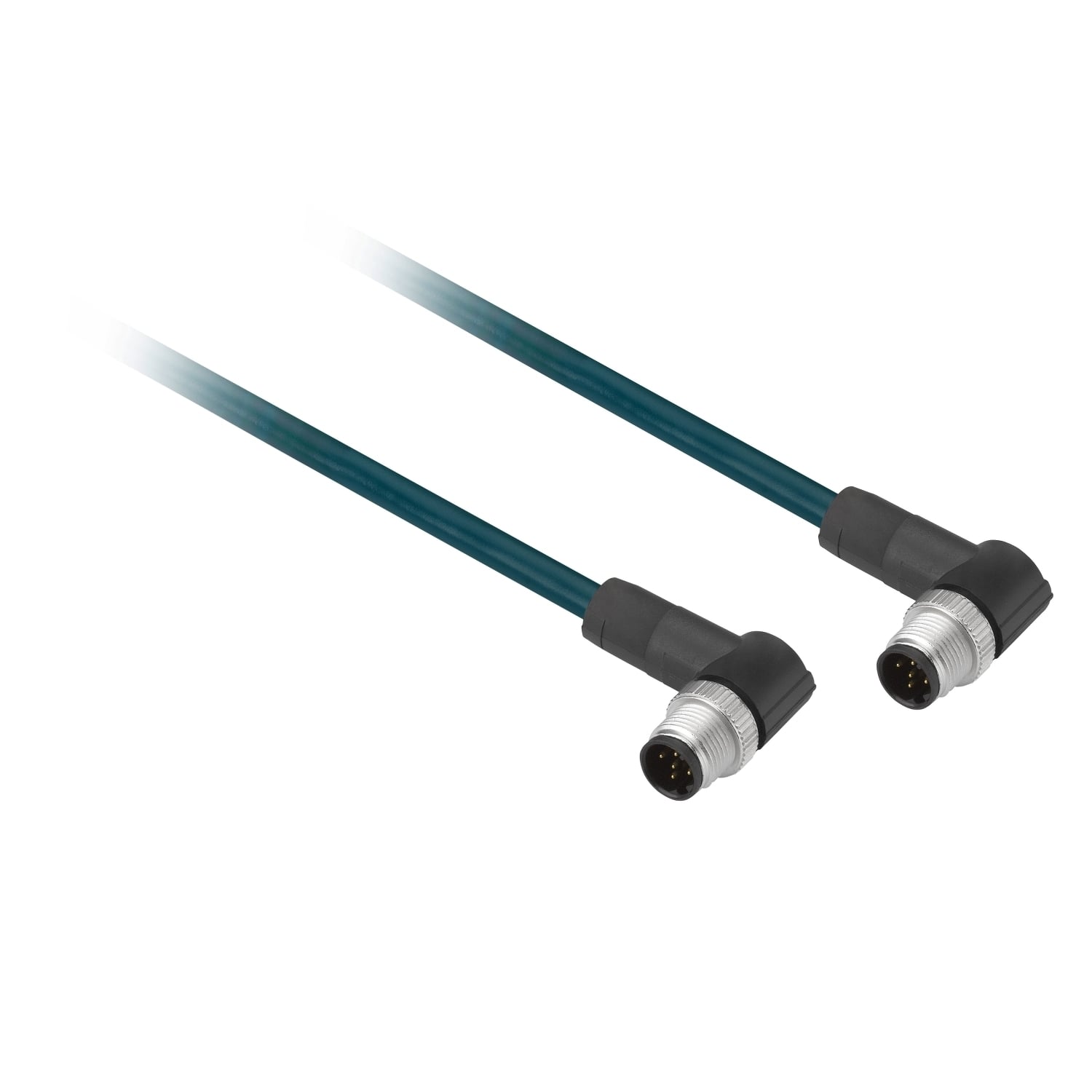 SERCOS PacDrive 3 VW3E3064R010 Cable, For Use With LXM 62 Distribution Box and LXM 62 ILM Integrated Drive, (2) M12 Connector