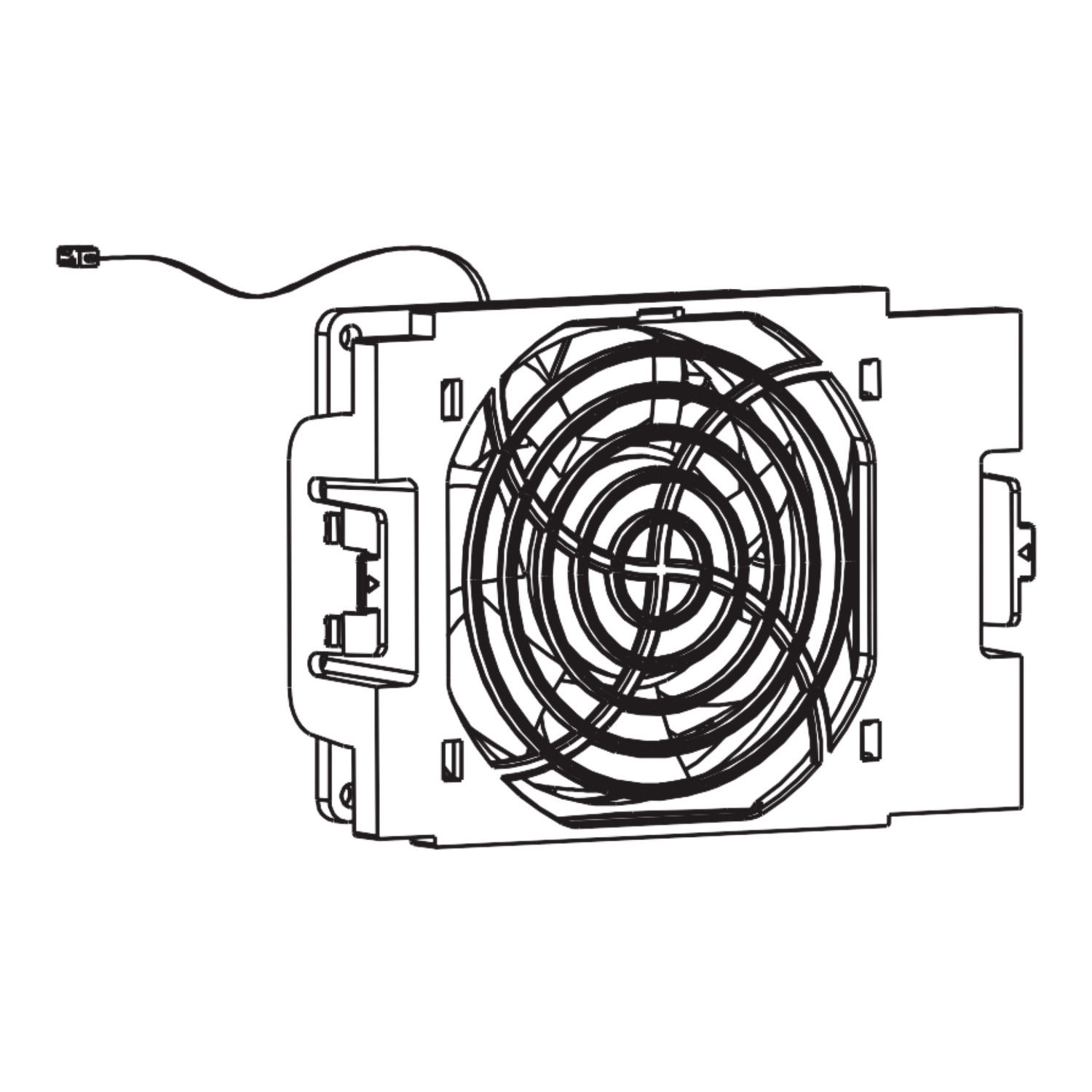 VZ3V32D100 Fan kit Wear Part, 380 to 500 V AC, For Use With Variable speed drive, 3 Phase