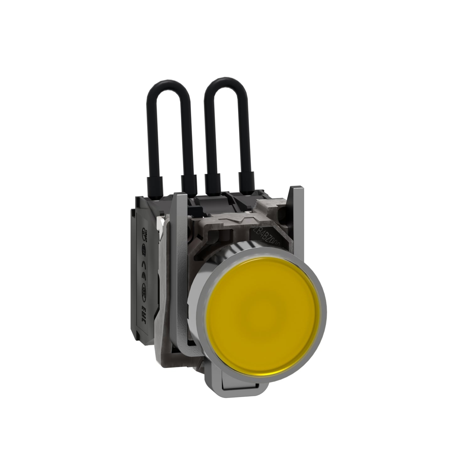 XB4BW28B5 XB4 Series Push-To-Test Pilot Light, 24 V AC/DC, 18 mA